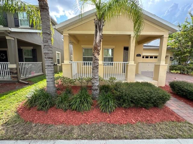 Much sought out area of Winter Garden features this four bedrooms, three and half bathrooms highly energy efficient home (two zoned heating and cooling) with a two-car garage. The open floor plan allows you to see what's happening in your open living areas without being muffled or blocked by closed doors and walls. Makes entertaining easier. The kitchen features 42" inch cabinetry, quartz countertops, ceramic tile, stainless steel appliances (brand new range), and breakfast bar. Master Suite on the first level. The master bedroom has a private bathroom, walk-in shower, garden tub and dual sinks. The CUSTOMIZED MASTER CLOSET is a dream come true for the organized person. Additional rooms includes an upstairs loft and spcious laundry room. Independence is a master planned community located conveniently near Winter Garden and Windermere in Orlando, Florida. Residents of Independence enjoy the best of natural Florida with a variety of leisure activities for all ages, including a clubhouse, playground, fitness center, public boat ramp, tennis courts and a swimming pools. CABLE AND INTERNET INCLUDED IN RENT.
