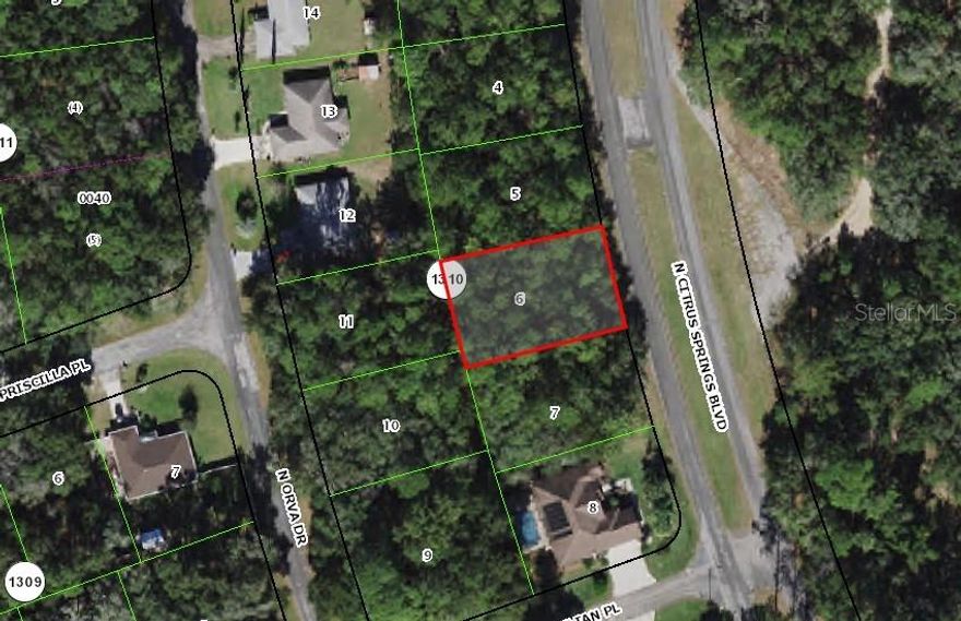 Lot in Citrus Springs for sale! Build your dream home in this nice, quiet, residential part of town! Near golf courses, parks and schools, this lot offers something for everyone! !