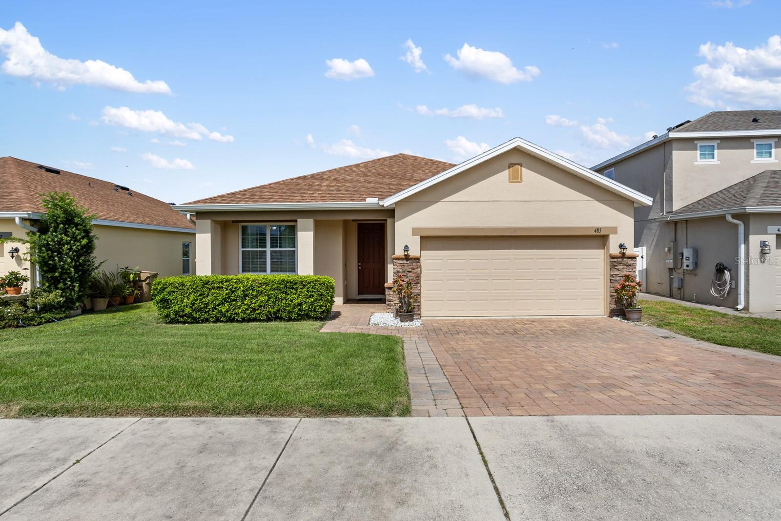One or more photo(s) has been virtually staged. THE RENTAL INCLUDES ELECTRICITY, LAWN MAINTENANCE, AC MAINTENANCE WITH FILTER CHANGES EVERY 3 MONTHS AND ALL APPLIANCES ARE INCLUDED. Welcome to this beautifully maintained 4-bedroom, 2-bath home located in the highly desirable Eagle Pointe community. Featuring 9’4” ceilings, an open floor plan, and tile flooring throughout, this home is designed for both comfort and entertaining. The expansive covered and screened lanai provides the perfect space to relax or host gatherings. The spacious kitchen offers 42-inch cabinets, a center island, vented microwave, and stainless-steel appliances. The master suite boasts a luxurious bath with a garden tub, dual sinks, a separate shower, and an oversized walk-in closet. Three additional bedrooms and a full bath are located on the opposite side of the home, ensuring privacy for the primary suite. Eagle Pointe is a family-friendly community within walking distance of the dog park and conveniently located near Hwy 50, US 27, and the Florida Turnpike. Just minutes from historic downtown Clermont, you’ll enjoy waterfront parks, the Sunday farmers market, restaurants, shopping, hospitals, golf courses, and scenic walking/biking trails. Nearby schools include South Lake High, Groveland Elementary, and Groveland Gray Middle. The city of Groveland also offers a family-friendly park with a splash pad, skate park, playground, and boat ramps. CALL TODAY TO SCHEDULE YOUR PRIVATE TOUR OF THIS LOVELY HOME!
