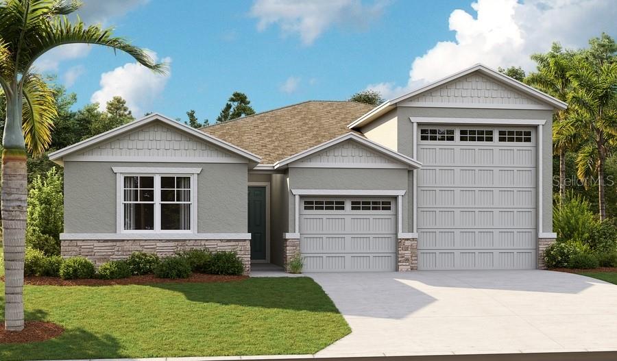 Under Construction. **Take advantage of special financing + Flex Funds on quick move-in homes**The single-story Copper plan is highlighted by an open layout offering an expansive great room, a spacious dining area and an impressive kitchen with a roomy pantry and a center island. Three bedrooms are featured, including a lavish primary suite with a generous walk-in closet and a private bathroom. A central laundry room, covered patio and a 2-car tandem garage—in addition to an attached RV garage—further add to the plan’s appealInterior finishes include 42'White Kitchen cabinets/Stainless Steel Appliances/Tile Flooring in all common areas/ Quartz Countertops in kitchen and mudroom. * SAMPLE PHOTOS Actual homes as constructed may not contain the features and layouts depicted and may vary from image(s). **Options may vary by community, so see your sales associate for details. These offers are available for select homes on a first-come, first-served basis.