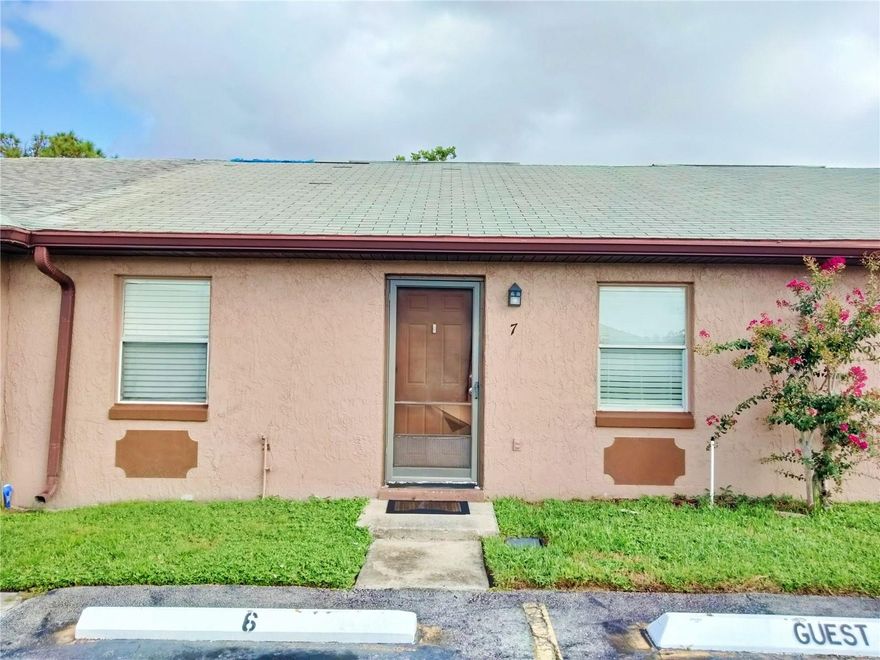 Price Improvement. Welcome to Las Brisas Villas, Come and view this Adorable 2 bedroom/ 2 bathroom Villa, Newer AC, Newer Hot Water Heater, Great investment opportunity, vacation home or starter house, so much potential, close to local shops, LOCATION IS EVERYTHING, Community Pool, Low HOA fee only $97 per month, short term & long term rental allowed. Assigned Parking spot w/ parking sticker/ pass, easy access to SR 417, Florida’s Turnpike, Orlando International Airport, theme parks,  approx. 1 hour drive to the beaches. Hurry, this will not last long. Call now to request a showing.