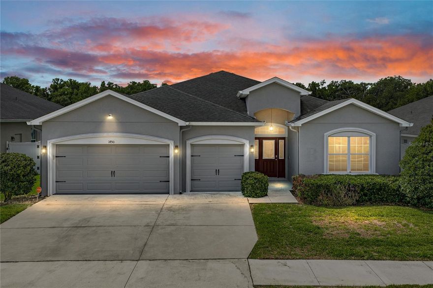 Beautiful 4 Bedroom 3 Bath with 2,487 Sqft. of Living Area overlooking the Beautiful Lake/Pond and the Natural Wooded Area from Your fenced in backyard from the lanai. Open Floor Plan with plenty of room to move around The Large Double Doors are Welcoming Home asset tot he home. Office/Game is Isolated from the Rest to the home for work or Pleasure