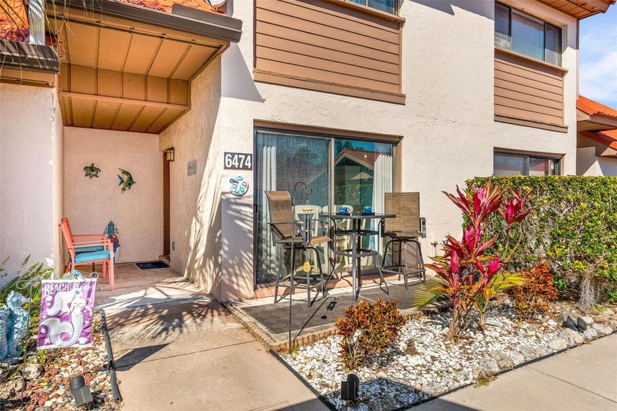 Welcome home to this move-in-ready townhouse offering over 1,400 square feet of comfortable living space in an unbeatable location! Just minutes from the beach, top-rated restaurants, shopping, and situated in an A-rated school district — plus easy access to the interstate for effortless commuting.

Inside, you’ll find thoughtful updates throughout, including a newer A/C, recessed lighting, new baseboards, new downstairs closet doors, and fresh interior paint. The kitchen shines with granite countertops, new cabinetry, and plenty of space for gathering. Updated bathroom vanities add a modern touch, making this home truly turnkey.

Step outside to your back patio — the perfect spot to relax and take in beautiful sunset views.

Enjoy low HOA fees that include access to a large heated pool, tennis and pickleball court, and scenic sidewalks along the lakes — ideal for evening strolls or morning walks.

Whether you're looking for a primary residence, seasonal retreat, or investment opportunity, this home checks all the boxes.