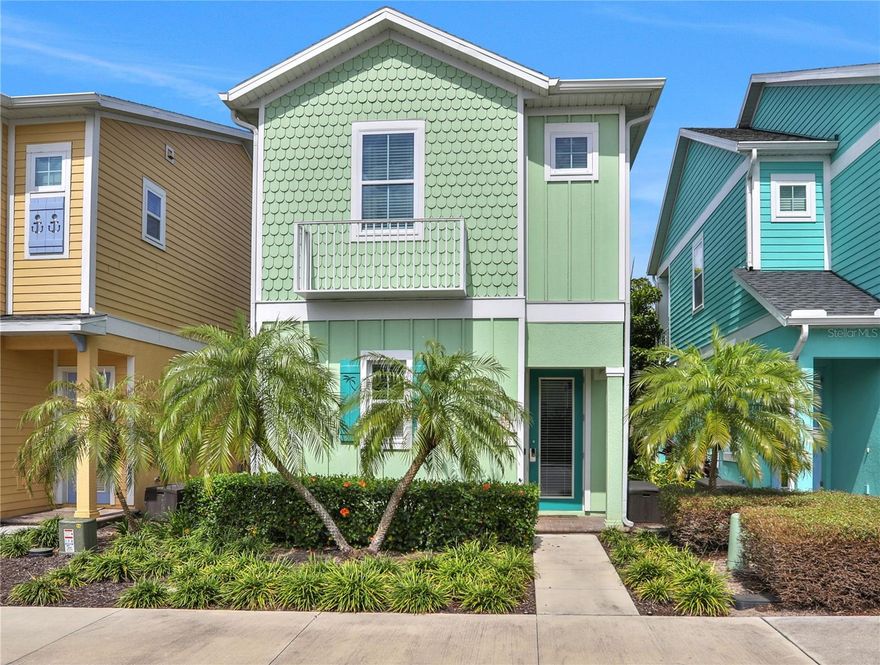 Currently Leased ~ Available for move in 6/1/26! YOUR FUTURE HOME AWAITS! GORGEOUS 'ONCE UPON A LIME' 3 Bed 3 Bath COTTAGE with Additional Bonus Room at Margaritaville Resort Orlando! This AMAZING Two-Floor Home features an Open Concept Living and Dining Room with Ceiling Fan, a Kitchen with QUARTZ Countertops, Stainless Steel Appliances, Side-By-Side Washer and Dryer and Abundant Natural Light. Each of the Three Bedrooms and Living Room has Ceiling Fans, One Bathroom has a Shower/Tub Combo. The Door from the Kitchen Leads you to a Beautiful Patio with Lounge Chairs and Gorgeous Landscaping, Palm Trees and Tropical Foliage. RENT INCLUDES ALL OF THE FOLLOWING: Cable TV, Internet, Phone, Daily Trash Pickup, Landscaping Maintenance and Irrigation, Pest Control, 24 Hour Security, Membership to the Fins Up Beach Club Amenities is Included for Leases or Subsequent Lease Extensions with a Minimum of 90 Days Each which includes Access to All Pools, Gym and the Salty Rim Bar & Grill. Utilities (Electric, Gas and Water) INCLUDED IN RENT up to $300 Average Per Month Over Lease Term. This is a Unique First of its Kind Resort with Multiple Pools, Gym, On-Site Water Park, Sunset Walk Restaurants, Bars, Live Music, Retail and More! LOCATED MINUTES FROM DISNEY PARKS! Come Enjoy Your Very Own Slice of Paradise! First Month, Last Month, Security Deposit, Application, Proof of Income, Background, Credit and Eviction Checks Required.