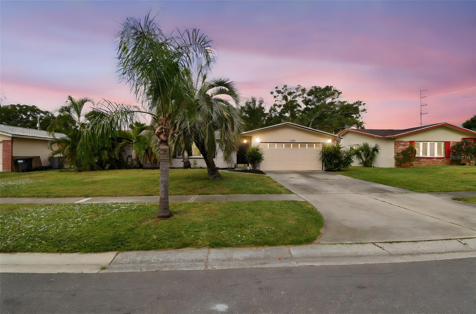 Welcome to this charming and well-maintained block home centrally located in Clearwater featuring 4 bedrooms, 2 bathrooms, and a 2-car garage. Just a short walk to your favorite stores, such as Publix, 5 Below, Sprouts, Hobby Lobby and more! And a quick drive to the stunning Gulf beaches, vibrant St. Pete and Tampa-this location truly can't be beat! Designed in a classic ranch-style design with a desirable split-bedroom floor plan offering privacy and functionality for families and guests. Step inside to a bright, open layout that includes an oversized living and dining room, perfect for entertaining or relaxing. The kitchen has been updated with a new range, featuring a built-in air fryer, a new microwave and a new dishwasher. Just off the kitchen, you will find a versatile bonus room or separate family area ideal as a playroom, home gym, or media space. The primary bedroom is large with a double closet and private bathroom. Step outside to experience your screened in lanai and fenced in yard with no rear neighbors, for added privacy. Additional features include: Remi Halo Plus Air purification system and a surge protector for the AC, offering comfort, efficiency and peace of mind. Located in a low-risk flood zone, this home also benefits from very low flood insurance. Enjoy the perfect blend of convenience, comfort, and a Florida lifestyle in this move in ready home. Don't miss the opportunity to own a beautiful home in a prime location with room to grow. Check out our virtual walk through!
Room measurements are estimates and should be verified by buyer.