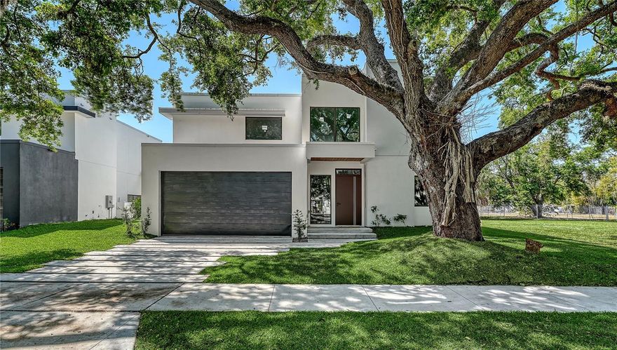 New Build. Seller Offering $40,000 Credit at Close. Located West of the Trail, this spacious modern home offers exceptional value in one of Sarasota’s most desirable in-city neighborhoods. Built in 2024, the residence features 4 bedrooms, 4.5 baths, and approximately 2,900 square feet of thoughtfully designed living space. Positioned within city limits, it provides flexibility for rental opportunities  (7 Night Minimum) while still delivering a luxury lifestyle just minutes from Downtown Sarasota, Southside Village, and Siesta Key Beach. Close to Sarasota Memorial Hospital and the coveted Southside school district. The home blends clean contemporary design with energy-efficient construction, open living spaces, and seamless indoor-outdoor flow ideal for entertaining. Room for a pool, seller offering $40,000 credit towards pool. With limited new construction available in this area at this price point, it stands out as a strong opportunity for both end users and investors. A rare combination of location, modern design, and long-term value in the heart of Sarasota.