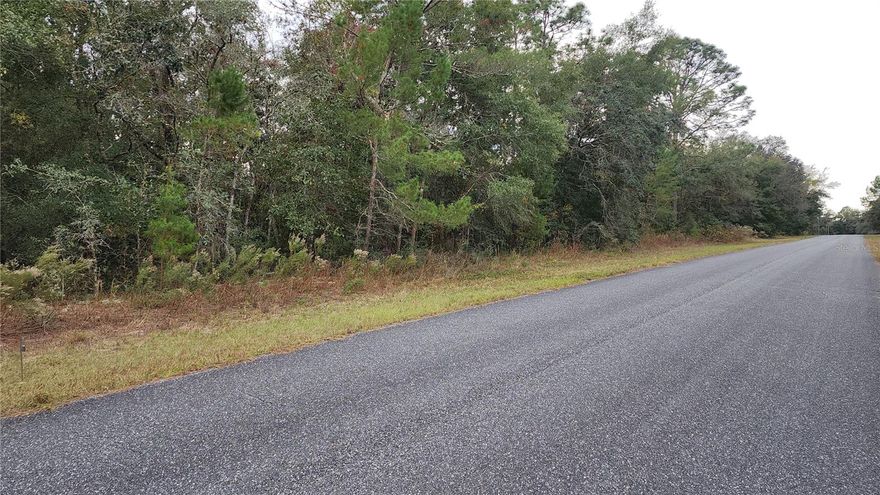 Beautiful homesite on smooth paved road in the growing subdivision of Citrus Springs. Deed restrictions but no HOA fees and all of the homes are well maintained, making Citrus Springs a very desirable and wholesome place to create memories for and with your family. Neighborhood features include close proximity to the famous Withlacoochee State Trail for biking, hiking and great nature walks. Plus, a library, community center for social events, lighted tennis courts and a park w/Softball Field. The golf course includes a restaurant, putting greens and driving range for hours of relaxing fun. It is conveniently located just minutes from boating, fishing, diving, beautiful freshwater springs, restaurants, shopping, medical services, supermarkets and more!