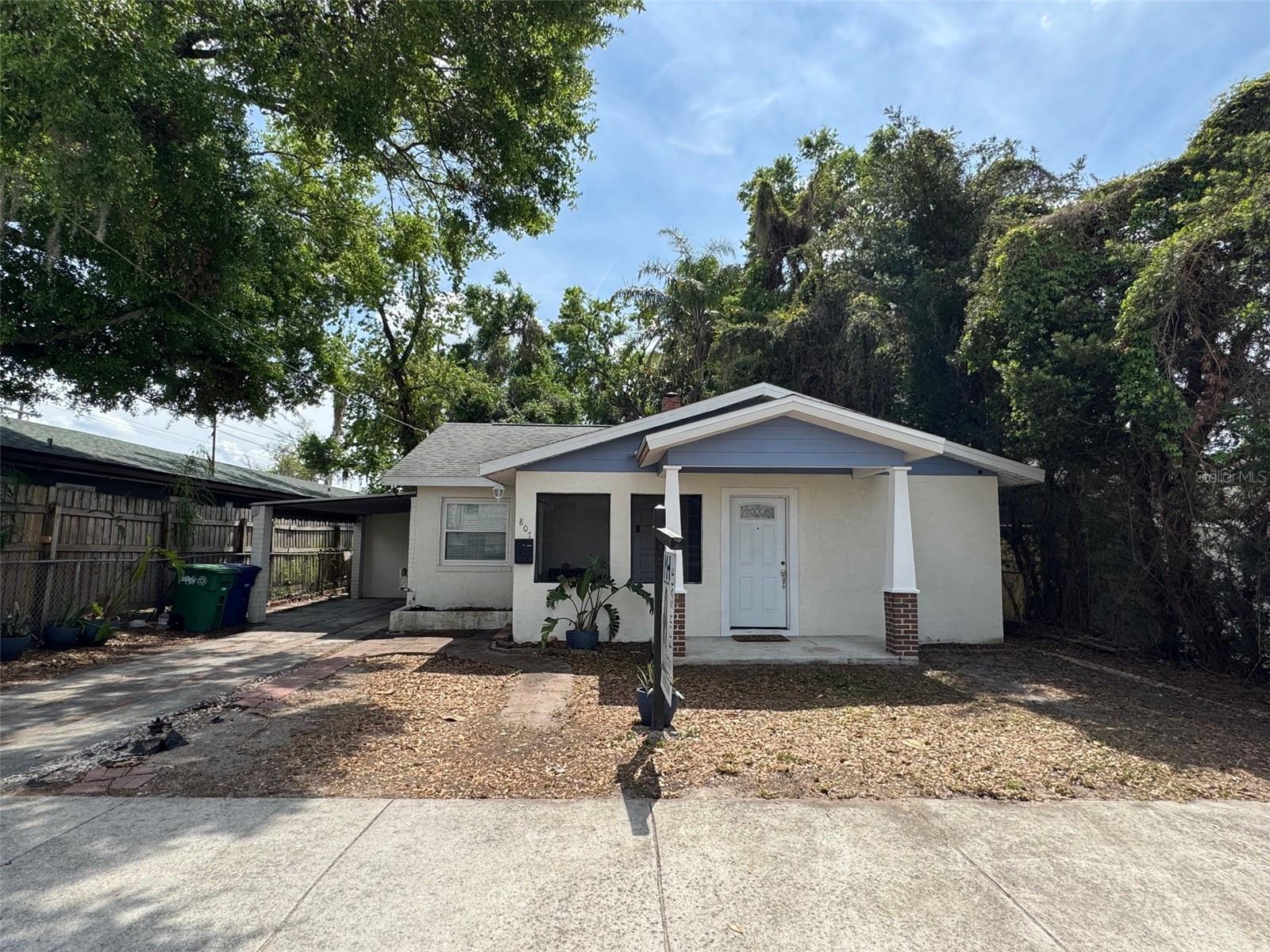 Home has two entrances/ Interior apartment but share an address. Both units are rented, one is coming up for renewal and an increase in rent is expected.