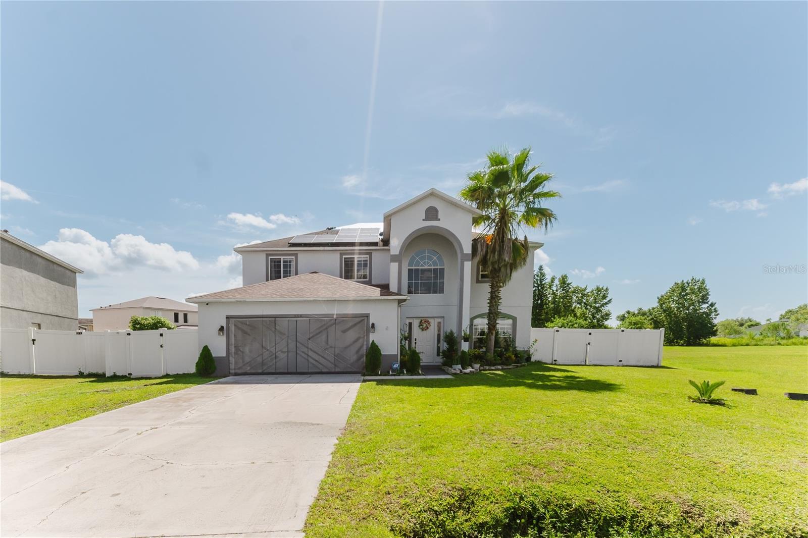 Welcome to this beautifully renovated home, offering the perfect blend of comfort, style, and functionality. Recently updated with brand-new flooring, fresh interior and exterior paint, and fully remodeled bathrooms, this property is truly move-in ready. The spacious open layout provides plenty of room for family living and entertaining, while the large backyard and oversized pool create the ideal setting for relaxation and gatherings.
The garage floor has been freshly painted, adding a clean and polished look. Even more, the roof is being completely replaced, giving buyers peace of mind for years to come.
Located in a quiet, family-friendly community with excellent neighbors and close to top-rated schools, this home combines convenience with tranquility. With its generous living spaces, modern updates, and inviting outdoor area, it is the perfect place to call home.