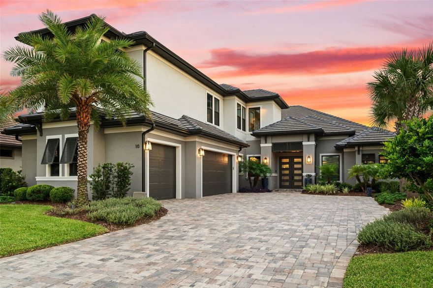 Welcome to a neo-modern design, where ocean breezes and coastal living come together. Recently built, custom-crafted residence invites you to experience life in Ocean Hammock, a private, gated community — a neighborhood known for lifestyle amenities including golf, ocean beach access, and resident security. Paver driveway and side-entry garage provide convenience and guest-friendly parking, framed by manicured landscaping and swaying palms that capture Florida’s coastal elegance.

-Step Inside- the striking main entryway, you are greeted by 3,590 square feet of luxury living. Designed in 2022 for multi-generational comfort and entertaining, the home seamlessly blends open spaces and intimate retreats. Soaring ceilings and natural light bring warmth, while custom finishes create a rich, inviting atmosphere.

-Living & Entertaining Spaces- The heart of the home beats in a chef’s kitchen with gas fired range and hidden entry ‘walk-about’ storage pantry, all over looking an expansive great room, where high ceilings and high-end fixtures, fine cabinetry, and designer details set the stage for both casual family gatherings and and social entertaining. The great room is easily sectioned into multiple areas to seat and attend both small and large groups. Large windows frames provide serene water views, while grand 10 by 24 ft  easy slide doors open a thruway space onto a covered lanai enclosing the integrated pool/spa, fire pit and spacious grilling areas.

-Outdoor Living- Set on a parcel that views tranquil ponds, the backyard maximizes enjoyment of Florida’s natural beauty. A screened pool with integrated and heated hot tub is surrounded by travertine tile decking with a gas fired pit — ideal for morning swims, sunlit afternoons, or evening cocktails under the stars. This well planned outdoor space ensures privacy, peace, and connection to the community’s lush surroundings. A convenient half bath is convenient for pool use. The home and pool are a short walk to the Hammock’s sandy coquina beaches the produce a never-ending set of surfer friendly waves. The beaches are pet friendly including, horseback riding in designated areas.

-Private Retreats- The owner’s suite is a haven of relaxation with a spa-like bath, custom closets, and tranquil views. Additional bedrooms include guest suites with full baths, providing privacy and comfort for family and visiting friends.

-Ocean Hammock Lifestyle- This home is more than a residence — it’s an entry into one of Florida’s most exclusive communities. Here, you’ll enjoy world-class golf, ocean beach access, and a secured, gated neighborhood. Private oceanfront county club offers golf 2 locations. Memberships provide 36 holes at the Tom Watson and Conservatory courses. Enjoy the area’s finest dining in upgraded club house, dining rooms and olympic pool. Private neighborhood pool and club house, just step away.

-See It to Believe It! While photos capture glimpses of this home’s beauty, they cannot convey the fine craftsmanship, thoughtful upgrades, and timeless design that set it apart. Opportunities like this are rare in Ocean Hammock. To truly appreciate the detail and quality, you must experience this home in person. Offered  furnished including furniture, fixtures, finishings. Owner will remove artwork and personal items as listed on inventory addendum.

*** Schedule your private tour today and discover why this residence is a most exceptional offerings in this exclusive community ***