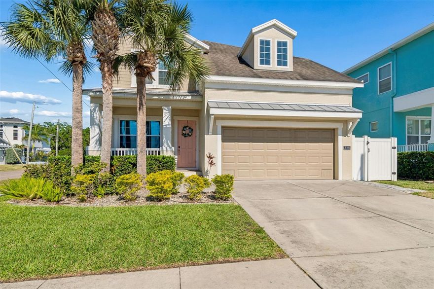 Here’s your chance to live the South Tampa lifestyle right in the heart of Port Tampa City!! The shaded covered front porch invites you into this stunning, 4 bedroom, 2.5 bath newer construction, move-in ready, Key West style pool home. The pride in ownership is apparent and has been meticulously maintained by one family and showcases many custom upgrades…be prepared to be impressed!!
Upon entering, you are greeted with soaring ceilings, a freshly painted interior, and luxurious vinyl plank flooring throughout the first floor. The open-concept main level creates a seamless connection between the kitchen, dining, and living areas—delivering a layout equally suited for elevated entertaining and everyday ease.
The bright and airy kitchen is adorned with upgraded solid wood soft close cabinet doors, granite counters, stainless steel appliances, a designer backsplash, oversized island and generous prep space, complete with a large walk-in pantry. A beautifully crafted custom built-in elevates the dining area with glass display cabinets, wood accent shelving, and a beverage fridge blending style and function for hosting.
The comfortable family room filled with natural light creates a welcoming space for gathering and unwinding. Additional tailored cabinetry in the living room adds elevated storage and refined design detail. A flexible main-level space offers versatility as a home office, lounge, playroom, or creative studio—adapting to modern living.
Up the tiered staircase, the expansive primary suite overlooks the sparkling pool and backyard retreat below. Designed as a private escape, it features a well-appointed ensuite bath with glass enclosed shower, dual vanity and a generous walk-in closet. Three additional bedrooms are thoughtfully positioned around a full bath, creating an ideal layout for family or guests. A conveniently located upstairs laundry room adds daily ease and efficiency.
Enjoy your secluded resort style backyard oasis with a custom designed, saltwater pool (2019) featuring a bubbling, umbrella shaded sun shelf, dual waterfalls surrounded by tropical palms and framed by an expansive travertine paver deck perfect for al fresco dining and relaxation. A fully fenced, turfed yard delivers a clean, low-maintenance outdoor setting.
Additional highlights include a two-car garage, newer Trane HVAC (2020), and the peace of mind of a home with solid block first-floor construction that has remained high and dry through prior storms, paired with a low assumable flood insurance policy.
Ideally positioned just minutes from the waterfront beauty of Picnic Island Park and the iconic stretch of Bayshore Boulevard. Also convenient to MacDill Air Force Base, and the vibrant energy of both Downtown Tampa and St. Petersburg, premier shopping and dining, parks, Tampa International Airport, and Gulf beaches. This is it, the one you’ve been waiting for...Welcome Home!! Schedule your private showing today!!