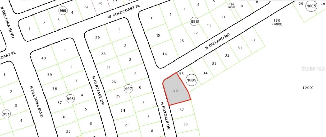 Discover the perfect opportunity to build your dream home on this huge .37-acre corner lot in the growing community of Citrus Springs, FL! Situated on 7145 N Ireland Dr, this buildable lot offers ample space for your vision, whether you’re looking to create a personal retreat or an investment property. Enjoy a growing community with parks, trails & golf courses nearby, close to shopping, dining. Citrus Springs is a sought-after area known for its natural beauty, outdoor recreation, and small-town charm while being just a short drive from Crystal River, Dunnellon, and Ocala. Don't miss out on this incredible opportunity—secure your piece of Florida today!
