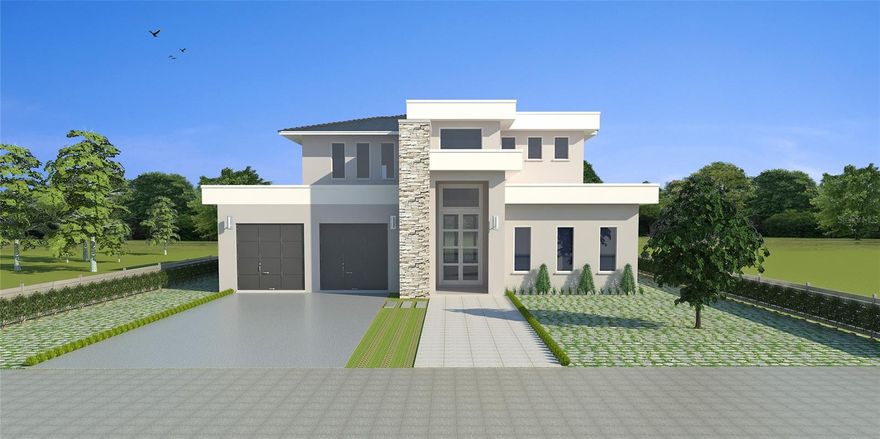 Pre-Construction. To be built. Come build your dream home on this exceptional homesite in the heart of Maitland.
This stunning new construction single-family residence will feature 4 bedrooms, 4.5 bathrooms, and 3,567 square feet of thoughtfully designed living space across two stories, showcasing sleek modern finishes and open-concept living ideal for today’s lifestyle. Set on a 0.26-acre cleared lot surrounded by majestic oak trees, the home offers a rare sense of privacy and tranquility while still enjoying all the conveniences of city living.
Designed for both comfort and entertaining, the home will include spacious living and dining areas, a gourmet kitchen, and generously sized bedrooms, plus a luxurious primary suite retreat. The outdoor space provides ample room to create your ideal backyard oasis, perfectly complementing the home’s modern design.
Located less than a mile from Maitland Community Park, you’ll enjoy nearby sports courts, scenic trails, picnic pavilions, and playgrounds. Just a short walk away are Seminary Lake and the SunRail Maitland station, offering effortless access to recreation and commuting alike. This pre-construction opportunity is a rare chance to own a brand-new custom-style home in one of Maitland’s most desirable and well-connected neighborhoods.