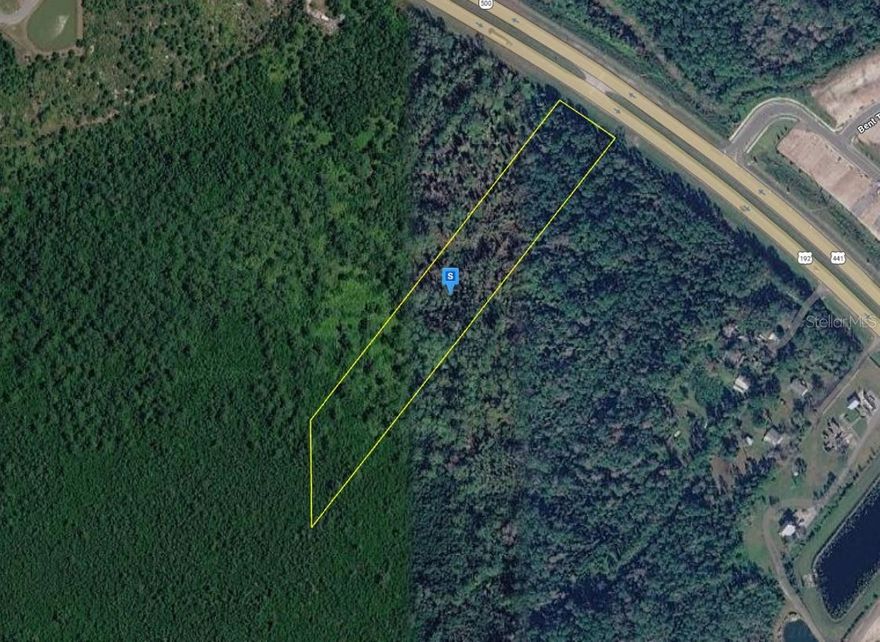 Investors Dream and priced to move! This 6.15-acre wooded parcel in Saint Cloud, FL offers a rare opportunity along the high-growth US-192 corridor with excellent visibility and strong development potential. Zoned AGRI/CONSV-OAC with Osceola OAC zoning, the property supports a range of permitted commercial applications and is positioned directly across from the new AmeriCenter Retail Area, benefiting from an Average Annual Daily Traffic count of approximately 28,000. Well and septic are required. The site’s Future Land Use designation of Mixed-Use and its highest and best use for multi-family development create an exciting pathway for high-density residential or mixed-use projects. With potential for assemblage to maximize scale and return, this property stands out as a prime investment in rapidly expanding Osceola County. Listing is for land only and comes As Is. Street addresses can be for listing purposes only and vacant land will receive a true street address once improved. 
I MAKE IT MY POLICY TO PUT ALL KNOWN INFORMATION ABOUT EACH LOT IN THE WRITE UP DETAILS, SO IF YOU DON’T SEE THE ANSWER YOU’RE LOOKING FOR , PLEASE CONTACT THE COUNTY TO GATHER INFORMATION.PLEASE UNDERSTAND WHEN BUYING OR SELLING VACANT/RAW LAND THIS IS USUALLY THE CASE. THE LISTING AGENT DOES NOT GUARANTEE THE ACCURACY OF THE INFORMATION IN THIS LISTING AND IS TO BE HELD HARMLESS OF ANY MISREPRESENTATION. BUYERS ARE ENCOURAGED TO DO THEIR OWN DUE DILIGENCE TO MAKE SURE THE LOT IS A GOOD FIT. SELLERS HAVE STATED THAT THEY WISH TO SELECT THE TITLE AGENCY FOR CLOSING. THEY ARE WILLING TO COVER THAT COST AT CLOSING. THANK YOU FOR LOOKING. THIS IS A FLAT FEE LIMITED-SERVICE LISTING.