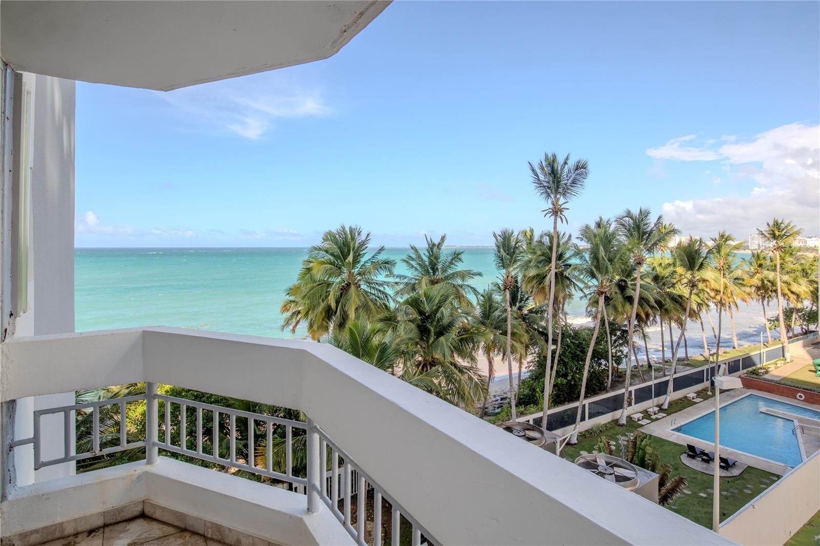 Experience the ultimate beachfront lifestyle in this stunning two-bedroom, two-bathroom apartment in the heart of Isla Verde. Boasting breathtaking ocean views and direct beach access, this fully furnished and equipped home is designed for comfort and convenience.
Recent upgrades include a brand-new refrigerator, central A/C unit, washer & dryer, and water heater. The apartment also features hurricane shutters and a covered parking spot for added security and ease.
Enjoy resort-style amenities, including a swimming pool, gym, barbecue areas, and 24/7 security, plus common area generators for uninterrupted power. Nestled in a prime location, you'll be just steps away from supermarkets, restaurants, and cafes—offering the perfect blend of tranquility and urban convenience.
Whether you're seeking a serene beachfront retreat or a vibrant community with top-tier facilities, this apartment is the ideal choice.
HOA $294.00- Property Taxes $1,938 annually- Hazard $3,489.00 annually