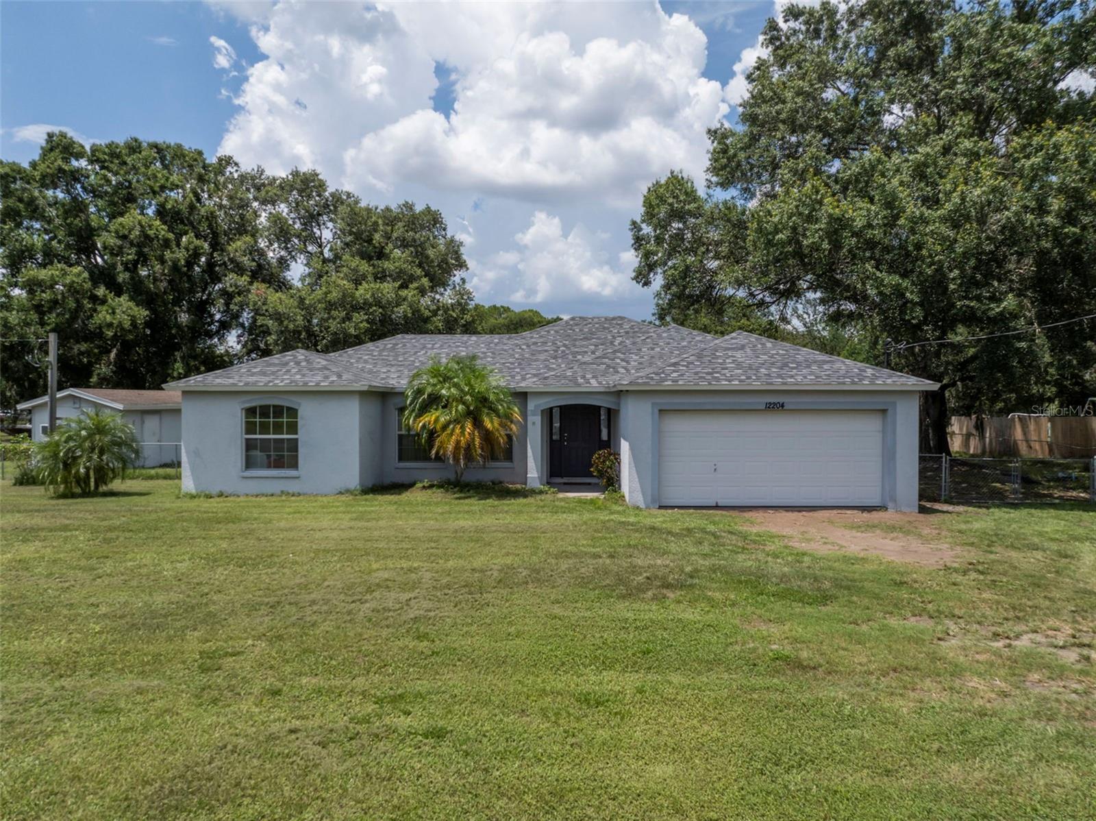 Enjoy True Florida Living on a Full Acre with No HOA or CDD!
Welcome to your own slice of paradise! Nestled on a beautiful, tree-shaded 1-acre lot, this 3-bedroom, 2-bath single-story home offers space, privacy, and freedom—all without the restrictions of an HOA or CDD. Whether you're looking to spread out, bring your toys, or create your dream outdoor oasis, this property gives you the flexibility to live your way.
Step inside and you'll find a smart and spacious layout designed for both comfort and functionality. The home includes a study or den, perfect for remote work, a quiet reading space, or a cozy retreat. You’ll also enjoy a separate living room and dining room for formal gatherings, along with a large great room that flows effortlessly from the kitchen—ideal for everyday living and entertaining.
Outside, the property shines with majestic oak trees, a fully fenced yard, and a large shed that provides extra storage for tools, equipment, or outdoor gear. There’s plenty of room to add a pool, park your boat or RV, or simply relax and enjoy the peaceful surroundings.
You’ll be happy to know the roof was just replaced in June 2025, offering peace of mind and added value. Inside, the home has strong bones and a welcoming feel. While the carpet and paint could use a refresh, this is a great opportunity to update the space to your personal style.
Homes like this—with land, freedom, and no community fees—don’t come along often. Bring your vision and make this home your own Florida retreat. Schedule your private showing today!