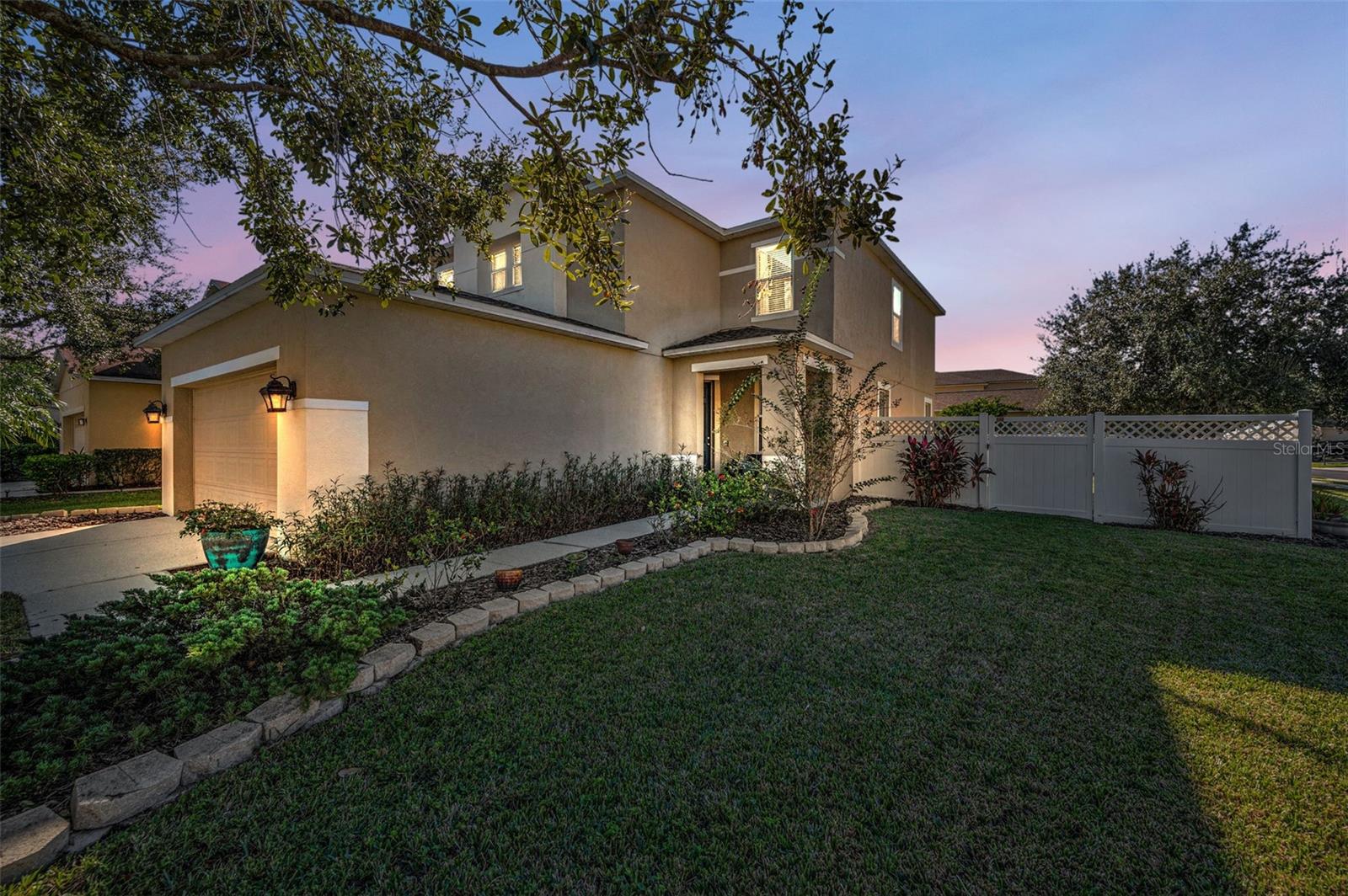 This beautifully updated 3-bedroom, 2.5-bath home with an upstairs loft sits on a premium corner lot in one of Wesley Chapel’s most desirable communities. Inside, you’ll find elegant LVP flooring, updated bathrooms, and a new roof (2021) for peace of mind.
The kitchen is a showstopper—featuring newer stainless-steel appliances, no-touch faucets, and modern finishes throughout. A whole-house water filtration and softener system ensures fresh, clean water in every room. Step outside to your covered, screened-in porch overlooking the oversized backyard—perfect for relaxing or entertaining. The primary suite includes a walk-in with a custom California Closet system, adding both function and sophistication.
Located in the heart of Wesley Chapel, Seven Oaks offers resort-style amenities including three community pools, a splash pad for the kids, a clubhouse with a theater room, tennis and pickleball courts, and scenic walking and biking trails. A brand-new public library, opening Fall 2025, is just a short walk away. Right across the street, a private community park and playground provide the perfect spot for families to unwind.
Seven Oaks is known for its top-rated schools, prime location, and proximity to shopping, dining, three major hospitals, medical centers, and easy access to I-75.
Modern updates, a prime corner lot, and one of the best locations in Wesley Chapel—this Seven Oaks gem truly has it all!