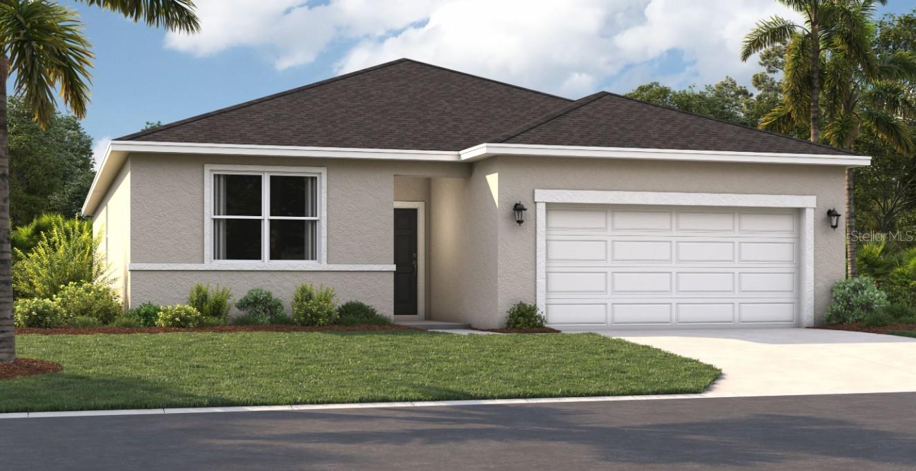 One or more photo(s) has been virtually staged. Located minutes from outdoor activities like Lake Eva Community Park and Ben W. Graham Park and just 20 miles from Disney World, Covered Bridge at Liberty Bluff offers residents a convenient location near commuter routes for easy access to both work and play. Gather with friends and family for a lakeside picnic or keep it close to home by enjoying on-site amenities like a pool, cabana, dog park, gazebo, walking trails, and a playground for the little ones. Your new home awaits! Contact us today to schedule an appointment and learn more about this exciting new neighborhood!
The Seaton is perfect for all buyers and offers endless opportunities for your next home! Step outside your front door or two-car garage into a bright and spacious living area with an open kitchen overlooking the living room, complete with access to a private patio for those who enjoy outdoor activities or entertaining guests alike! Across this ideal setup lie three bedrooms, two bathrooms, a laundry room, and more! The secluded primary suite has everything you need in privacy; dual sinks, a spacious closet, and extra storage space make it feel like nothing else matters except comfort and rest. Get ready to settle down somewhere special—come see why this 2,001-square-foot new construction could be just what you've been looking for!