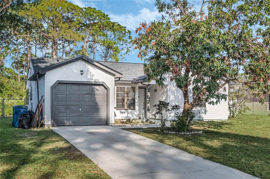 Charming Move-In Ready Home in Palm Bay!
Well-maintained 3-bedroom, 2-bath home featuring a bright open layout with abundant natural light and stylish flooring throughout. The modern kitchen offers stainless steel appliances, ample cabinetry, and generous counter space, opening to a comfortable living and dining area perfect for gatherings. Bedrooms are spacious and inviting, with the primary suite boasting a private bath. Enjoy a landscaped backyard ideal for relaxing or entertaining, plus an attached garage and central air. Conveniently located near schools, parks, shopping, and major roadways.