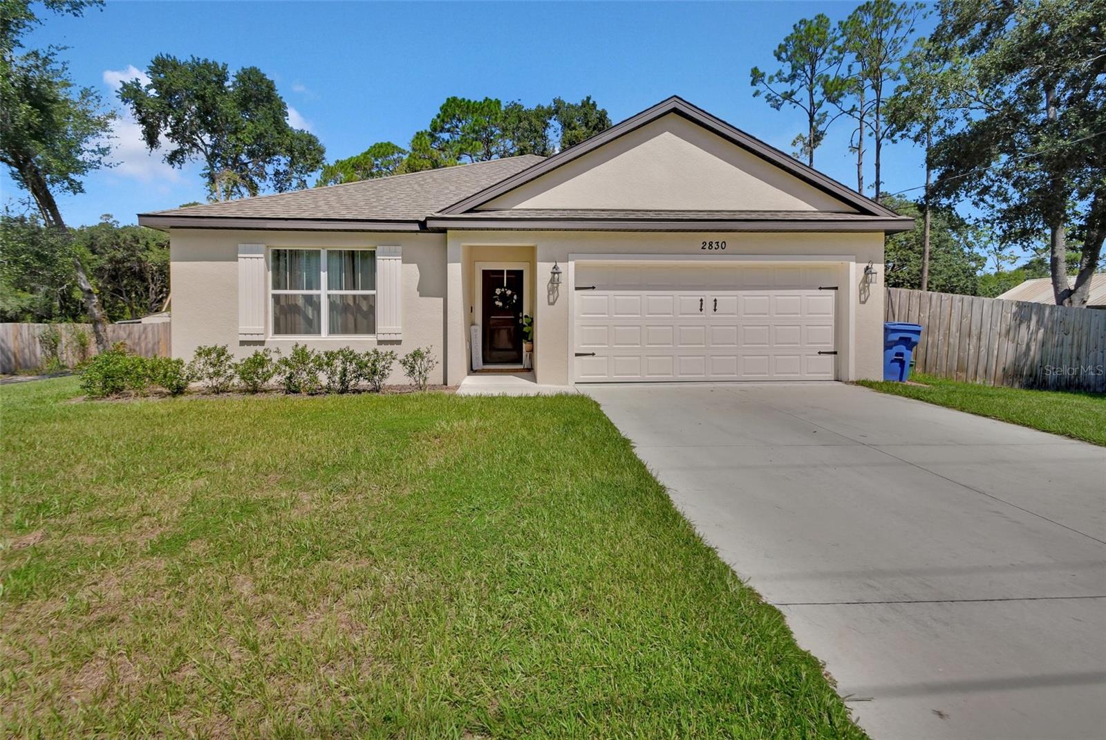 Welcome Home!
This beautifully maintained 3-bedroom, 2-bathroom home offers modern living with 1,560 sq ft of an open concept space and the perfect blend of comfort and convenience. Built just 2 years ago, it features a stylish tile floor, giving the home a fresh, low-maintenance feel. This home offers a beautifully updated kitchen featuring quartz countertops, stainless steel appliances, and a spacious island - perfect for both cooking and entertaining. Enjoy the freedom of NO HOA and the security of a fully fenced oversized yard, perfect for pets, family, or outdoor gatherings. With a prefabricated chicken coop and plenty of space to bring your boat, RV, toys, and chickens, this property is designed for Florida living at its best. Conveniently located a short distance from the St. John’s River, boat ramp, stores, restaurants, and the Sun Rail. This home is sure to bring both relaxation and adventure. Move-in ready and like new, this home is a rare find—modern yet functional. Schedule you private showing, it is a must see, come say yes to the address! ** MLS Info is intended to be correct but is not guaranteed and all information must be verified by buyers. **