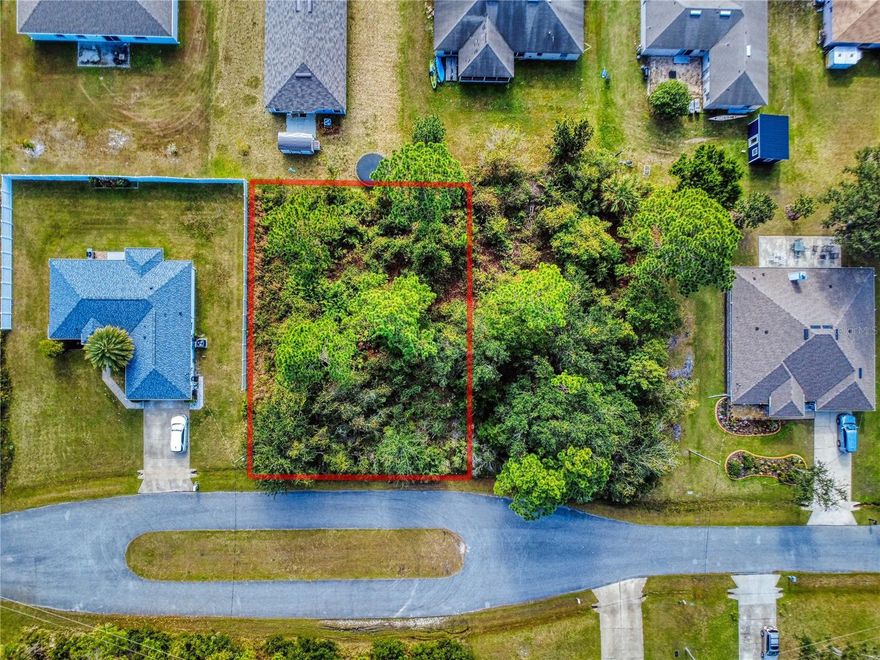 Located in the Seminole Woods subdivision on a quiet cul-de-sac street, this vacant lot presents a great opportunity to create your future home. The property is just 10 minutes from the beach and only 5 minutes from shopping, dining, a hospital, movie theater, and quick access to I-95, offering both convenience and a laid-back coastal lifestyle. Positioned in Zone X, the lot remains high and dry, providing confidence for future construction. With no build time requirements, you can start planning right away or hold the land for later use. Buyer to verify all information.