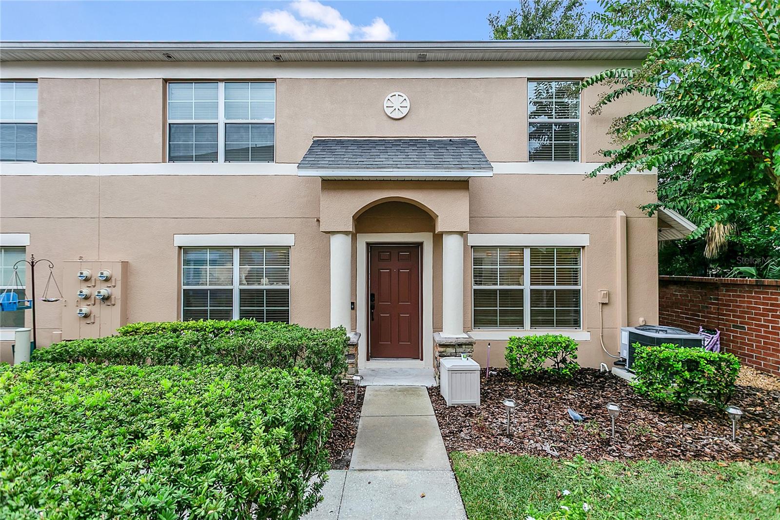 Beautiful, move-in ready townhome in the Treviso/Amberlee Townhomes Community in Sanford. This 3-bedroom, 2.5 bath end-unit offers comfort and convenience on two spacious floors. The first level features an updated kitchen with modern finishes and passthrough window and breakfast bar that flow into an open living and dining area. A half bath downstairs adds practicality. Upstairs, all three bedrooms are tucked away for privacy, including a generous primary suite with its own bathroom. As an end-unit, the home boasts extra natural light and a greater sense of privacy. Step outside to enjoy the backyard area, ideal for grilling or setting up a cozy lounge area. Parking is hassle-free with your own designated parking spot just steps away. Enjoy the community pool, quick access to 417, I-4, shopping and Sandford's charming historic downtown. This isn't just a townhome - it's a low-maintenance lifestyle with everything you need!