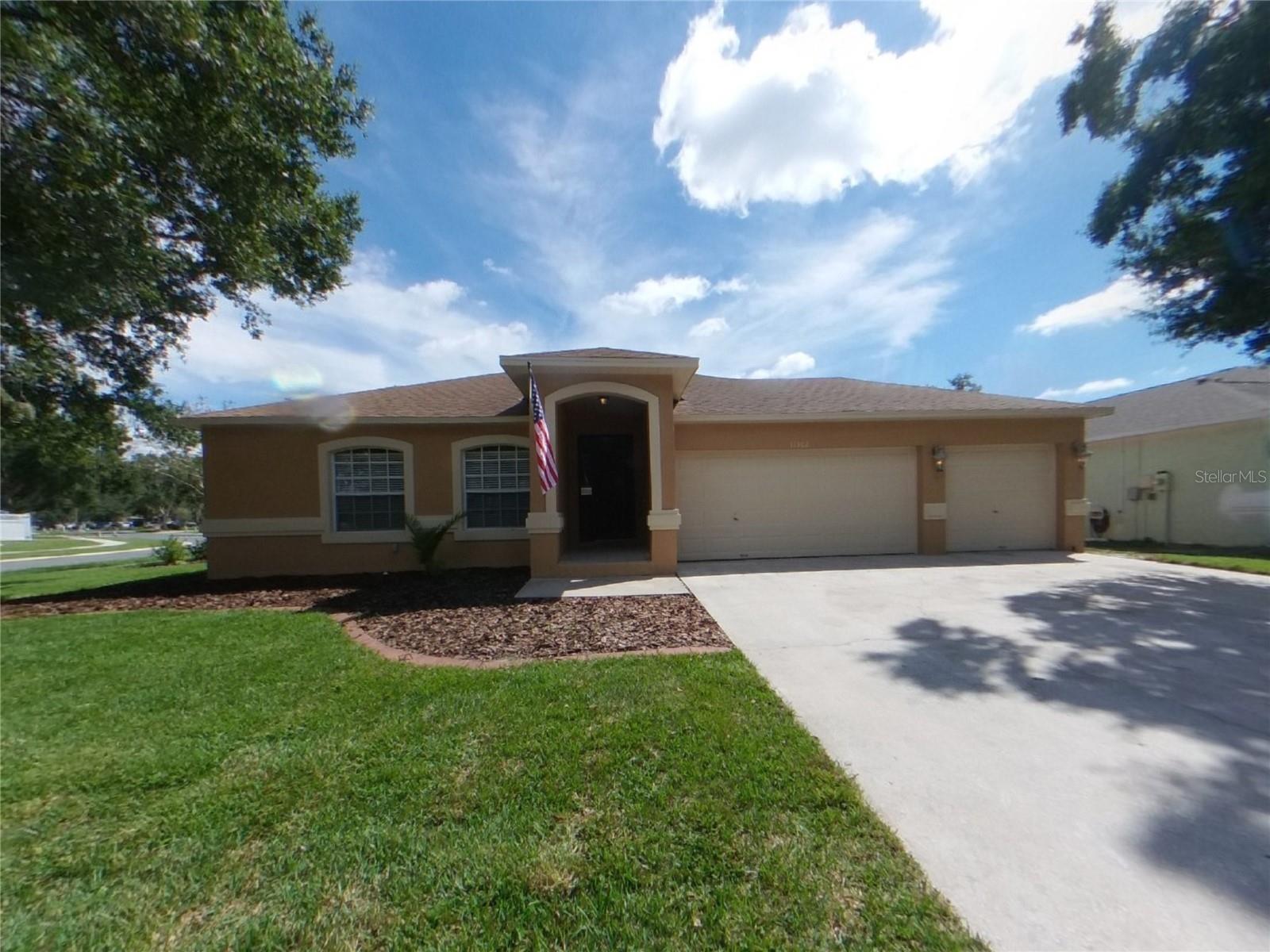 Take a look at this beautiful home, Clean and Move-In Ready, split plan featuring 3 bedrooms, 2 bathrooms, 3 car garage and approximately 1,800 heated square feet. Enjoy the freedom of a virtually maintenance free lifestyle while residing in a great community. Smart Home Tech - $21.95/mo; Washer/Dryer - $35/mo; High Speed Cable/Internet (if applicable by 3rd Party user) $55/mo; Renters insurance reqrd, Pool service (if applicable) is $150/mo, Septic System (if applicable)- $35/mo; Admin Fee - $150 after lease is generated. Applications are First Come First Serve basis. Possible Variable Rent Option – go to “Apply” on website and select Term for monthly rental options. This home is professionally managed and maintained by Owner. You deserve single family rental living at its best!