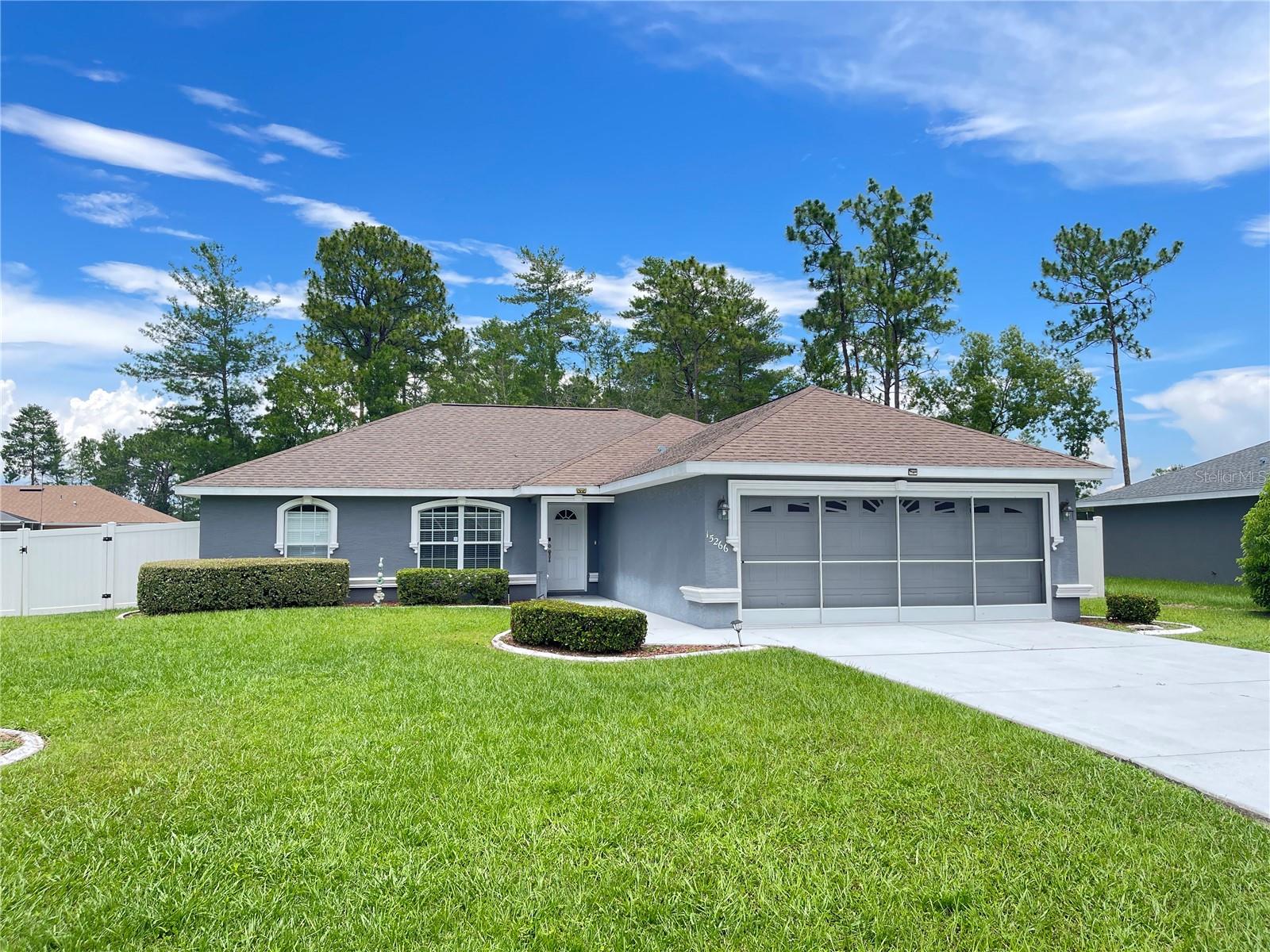 Immaculate 4-Bedroom Private Oasis — Open Layout, Fenced Yard, and All the Upgrades You Want! This isn’t just a house — this is the one you’ve been waiting for. Tucked away in a peaceful, private setting, this 4-bedroom, 2-bath stunner brings comfort, style, and functionality together in all the right ways. From the moment you step inside, you’ll feel it — that, this feels like home energy. Step into an open floorplan that breathes with natural light and flows effortlessly from room to room. The spacious living area opens right into a beautiful kitchen featuring stainless steel appliances, a ton of counter space, and a layout that makes entertaining or weeknight dinners feel effortless. You’ll love how the large master suite gives you the space to breathe, recharge, and relax — complete with plenty of room for a king-size bed, cozy reading corner and dresser space. Need a home office? Gym? Guest room? The 4th bedroom gives you options to build the lifestyle you want. But the inside is just the beginning. Step out back and boom — you’re in your own private retreat. The fully fenced backyard offers space for family, pets, bonfires, parties, or peace and quiet under the stars. The irrigated lawn stays green year-round, and cement curbing around the flower beds gives the landscaping that clean, high-end finish. There’s room to play, plant, party, or just sit and sip on a Saturday afternoon. Even the garage is dialed in — with a full screened garage door, you can stay cool while you work on your toys, projects, or kick back with friends and a fan. This home will not last long! Book your showing today!