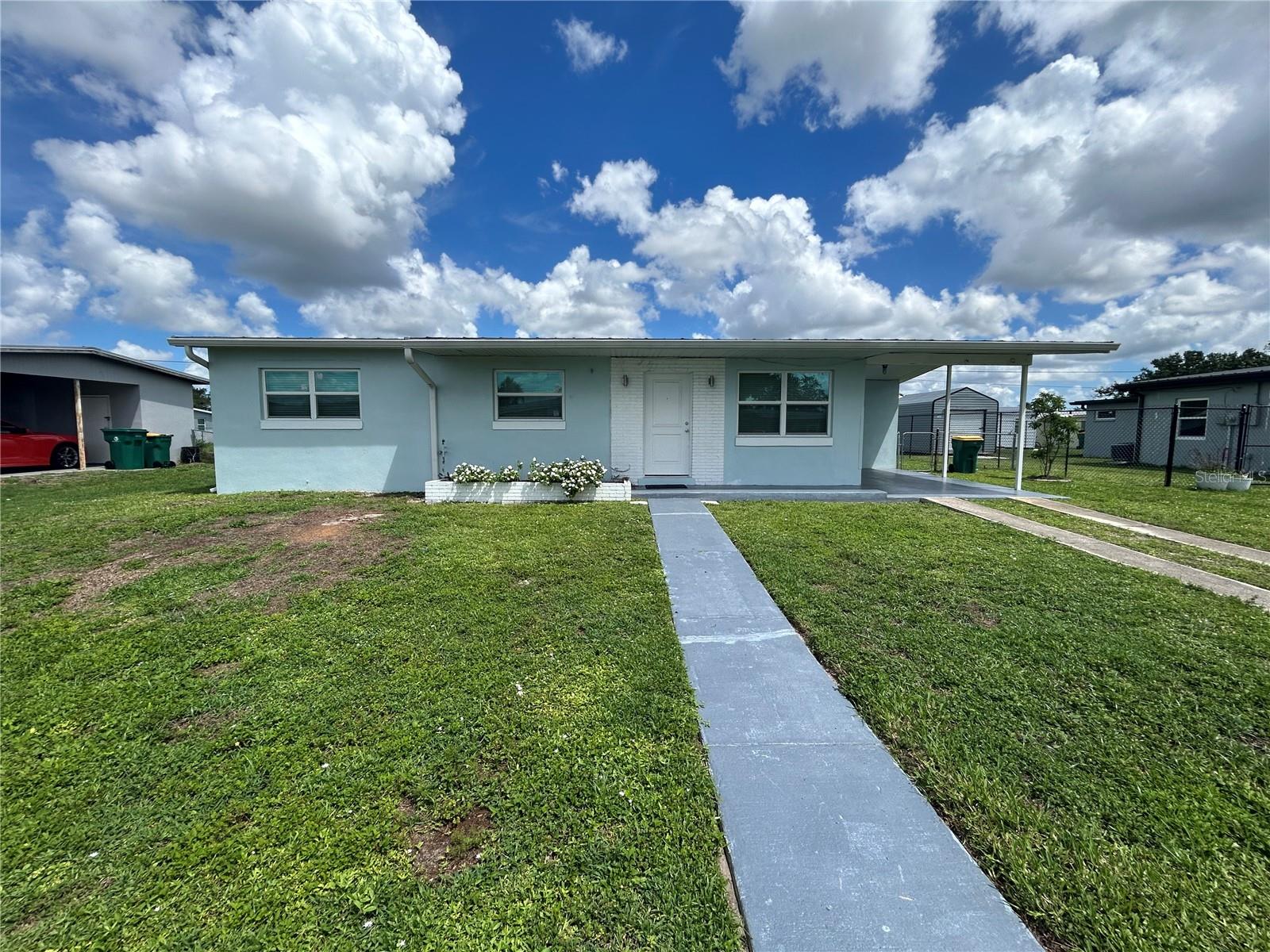 Fully furnished short term monthly rental. Remodeled 3 bedroom, 2 bathroom home. Third bedroom is currently set up as an office however a bed can be added. Pets allowed at owner's discretion with additional pet deposit. All utilities included. Water and electric capped at $250 total. Price does not include taxes or cleaning fee. Florida tourist tax of 12% applies for rentals of less than 6 months paid by tenant.