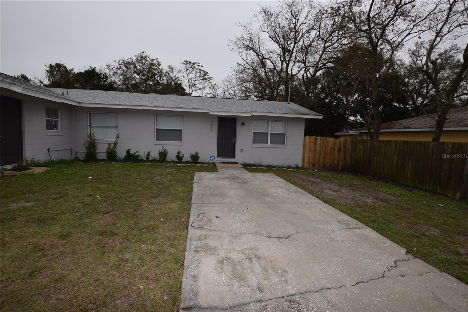 2 Bedroom 1 Bath Duplex; Central Heat & Air, Range, Refrigerator, Dishwasher and Disposal.