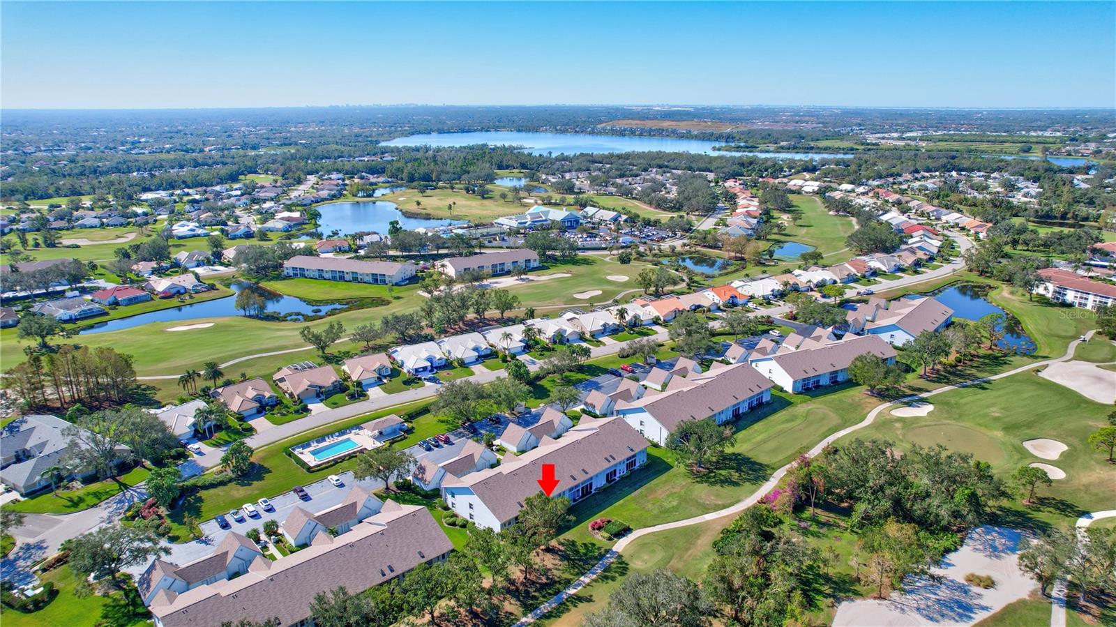 Live the Florida Country Club Lifestyle for Less!
Welcome to 6713 Stone River Rd 205, a meticulously maintained 2-bed, 2-bath, 1-car garage condo in The Verandas at Tara. This is your chance to own a piece of paradise with an unparalleled value proposition: a deeded golf membership to Tara Golf & Country Club, saving you thousands annually on championship golf and exclusive amenities!
Step inside this spacious and quiet 2nd-floor unit, offered partially furnished for your convenience. Enjoy breathtaking, million-dollar views of the fairway tees from your eat-in kitchen or the expansive, glass/screen-enclosed lanai. This versatile space can seamlessly expand your living area or become your private sunroom, offering serene treed golf course vistas. Vaulted ceilings and a spacious kitchen with solid wood cabinets create an open feel. An additional screen-enclosed front lanai provides another peaceful spot to savor the morning sun.
Beyond your doorstep, discover resort-style living. You're just steps away from the large heated community pool! The Tara Golf & Country Club boasts an 18-hole championship golf course (recently renovated with $1.5M!), a state-of-the-art exercise facility, hot tub, sauna, heated lap pool with a concession stand, Har-Tru tennis courts, bocce ball, and pickleball coming in 2025! The magnificent Tara Clubhouse offers fine dining, a grill room, a driving range, a putting green, a pro shop, and a very active social calendar featuring regular entertainment.
Recent updates include AC (2019), Water Heater (2019), and Roof (2018). The Total Area is 1,385 SqFt. Tara Reserves and The Verandas at Tara are financially sound associations.
Enjoy million-dollar picturesque views from your screened and glass-enclosed lanai (the first-floor units don't give you this view) and maintenance-free living in a secure, beautifully manicured community. With low HOA fees and no state income tax, this is the smart play for snowbirds & sunbirds, investors, or year-round golfers.
Priced below market and ready to move in — see it today before the snowbirds and sunbirds return.
Highlights:
• DEEDED GOLF MEMBERSHIP is a True Value!
• Washer/dryer in unit!
• Heated community pool, Har-Tru Tennis, Pickleball, Gourmet Clubhouse Dining, Bocce, Driving Range, Putting Green, Activities and Entertainment Daily, and much more.
• Just 20 minutes to beaches and SRQ Airport
• No CDD fees!
Motivated seller – bring your best! Golf where you live. Live where you golf! ... and you're one of the closest condos to the large heated community pool!
AC 2019. Water Heater 2019. Roof 2018. Tara Reserves are financially sound.
This condo is the best value in the Bradenton/Sarasota area. HOA provides water, sewer, and internet/Cable.
You can buy a home anywhere, but you can't buy a lifestyle. Come to Tara and live the Florida Country Club lifestyle at its best.