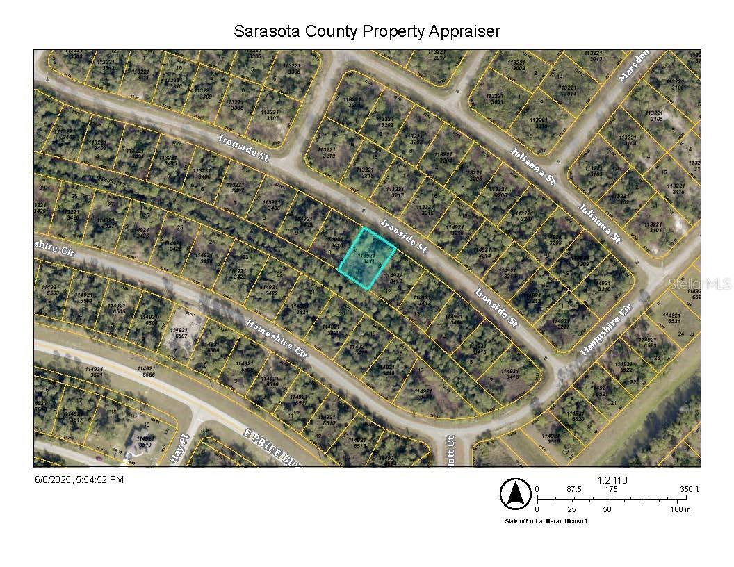 Great build ready lot in beautiful Sarasota County, Florida. Short drive to America's best beaches. Buy and build or hold as an investment.