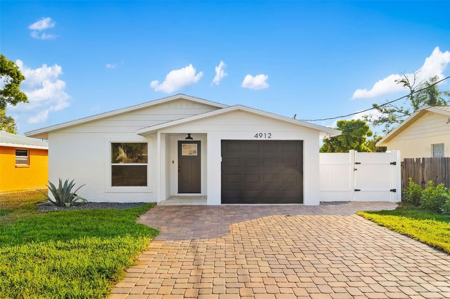 Welcome to this beautiful fully renovated Sarasota home, offering modern upgrades, flexible living, and a prime location within one of Sarasota’s highly sought-after A-rated school districts. With no HOA and no CDD fees, this property provides rare freedom and exceptional value—perfect for homeowners, investors, or anyone seeking a move-in-ready home close to everything.

Step inside to a bright, open interior featuring bamboo flooring and fresh modern finishes. The brand-new kitchen shines with all-new appliances, stone counters, wood cabinetry, and an open-concept design ideal for cooking and entertaining. Both bedrooms offer walk-in closets, a standout feature that adds convenience and ample storage. The updated bathroom includes modern tilework and a clean, spa-inspired feel.

Outdoor living is a true highlight. The new pergola, expanded patio, and fenced backyard create a private oasis perfect for gatherings, pets, and relaxed Florida evenings. The beautifully crafted brick-laid driveway adds charm and enhances curb appeal from the moment you arrive.

The location is exceptional—minutes to shopping, dining, parks, I-75, and the Legacy Trail, one of Sarasota’s most popular outdoor recreation destinations. Families will love the zoning for Ashton Elementary, Sarasota Middle, and Riverview High, some of the highest-rated schools in the county.

With its rare combination of full renovation, A-rated schools, no HOA/CDD, and a highly desirable central location, this home offers incredible lifestyle and long-term value.

Schedule your private showing today and experience the charm and convenience of this beautiful home!