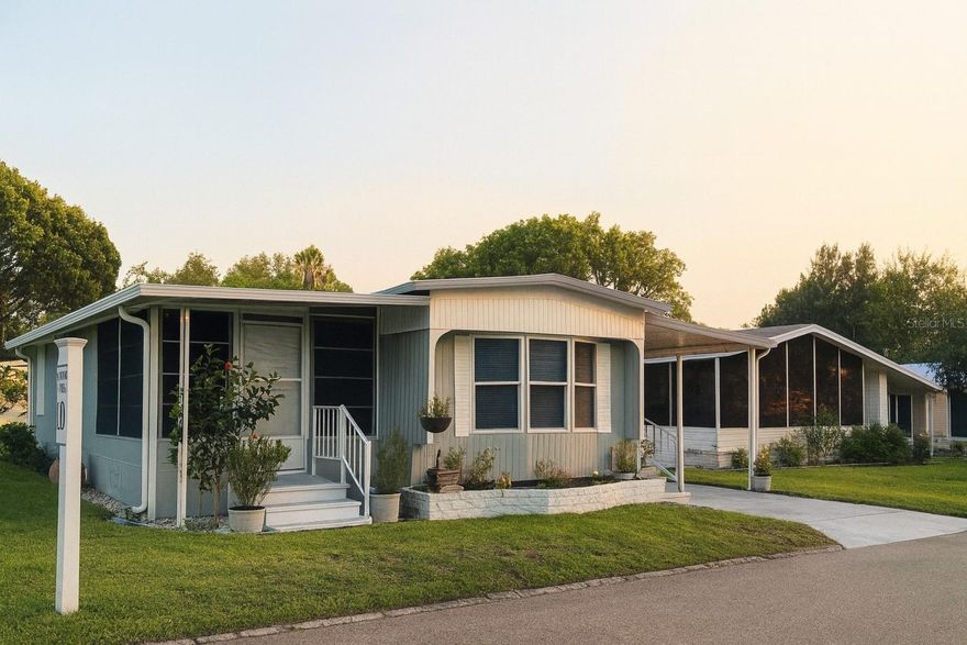One or more photo(s) has been virtually staged. Seller Motivated! Move-in ready and fully updated, this bright double-wide home sits in The Valley, a well-kept 55+ community in Apopka. The layout feels open and inviting, starting with a refreshed kitchen featuring clean white cabinetry, granite countertops, and plenty of prep space. The living and dining areas have new flooring, neutral tones, and steady natural light.

Both bedrooms are comfortable with solid storage, and the bathrooms are updated with modern fixtures and a clean finish. A large, enclosed Florida room adds flexible space for relaxing, hobbies, or dining.

Outside, the home includes a covered carport, screened patio area, storage, a tidy yard, a sprinkler system, and access to a designated RV parking area within the community. The community offers a pool, clubhouse, shaded outdoor seating, and a peaceful setting close to daily conveniences.

The location adds even more value. Within a short drive, you’ll find Wekiwa Springs State Park, the Northwest Recreation Complex, multiple golf courses, shopping centers, local restaurants, and weekly farmers markets. The area also offers easy access to outdoor trails, fishing spots, and lakes, making it simple to enjoy both quiet living and a variety of nearby entertainment.

A clean, modernized home in a calm 55+ community, surrounded by plenty to do and ready for immediate occupancy. Schedule your private showing today!