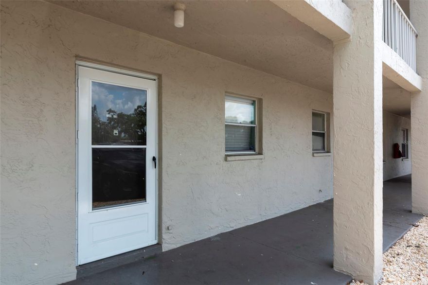 Beautiful ground floor condo in popular Bayshore on the Lake community. This home has a great open floorplan with a large living room and dining room, and a spacious master suite and guest bedroom. The large sun room is light and bright, and offers pond views with ducks that love to visit your back yard. Updates include newly installed flooring and newer appliances and AC. Please see the list of features attached to the listing. Bayshore on the lake is a fabulous community in the heart of Bradenton. Amenities include a recreation center that can be reserved for private use by residents, a glistening pool, a large lake and fishing pier, and shuffleboard courts. This home is in Building O, where condo fees have stayed low for years and the association has over a million in reserves. Assigned parking is in front of the building, near the front door.