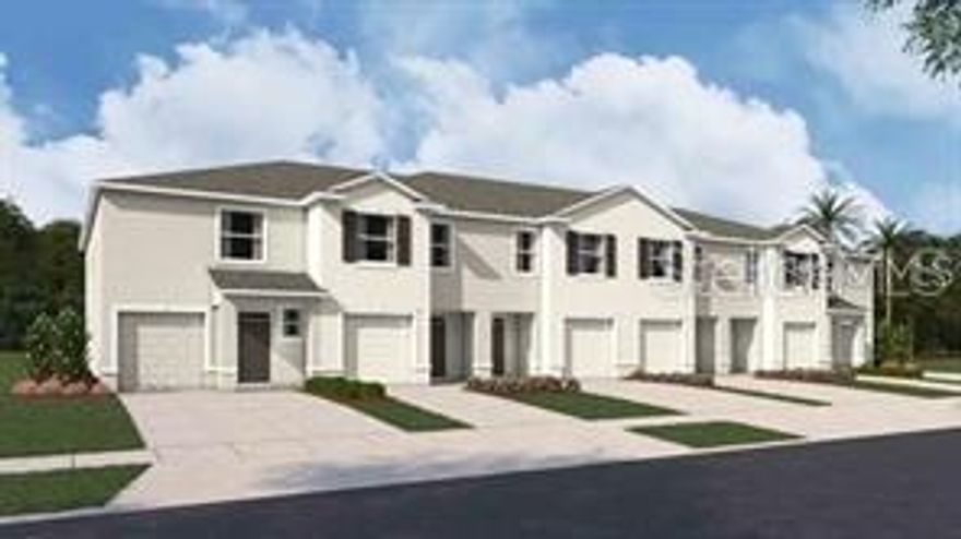 One or more photo(s) has been virtually staged. This well-maintained two-story townhome is located in the sought-after Towns at Woodsdale community in Wesley Chapel, FL. Offering 3 bedrooms, 2.5 bathrooms, and a one-car garage, the home features solid block-on-block construction for added durability and energy efficiency.
The open-concept main living area is bright and inviting, with sliding glass doors that seamlessly extend your living space outdoors. The modern kitchen is designed for both style and function, offering a large granite island, ample cabinet and counter space, a walk-in pantry, and stainless-steel appliances.
Upstairs, you’ll find all three bedrooms along with a convenient laundry area complete with washer and dryer. The spacious primary suite includes dual walk-in closets and a private bath with a walk-in shower.
Residents can enjoy resort-style amenities, including a pool and playground. Ideally located near I-75, this home provides easy access to downtown Tampa and surrounding areas. It is also zoned for highly rated Pasco County schools, with a new town center coming soon nearby. Plus, you’re just a short drive from popular shopping and dining destinations.