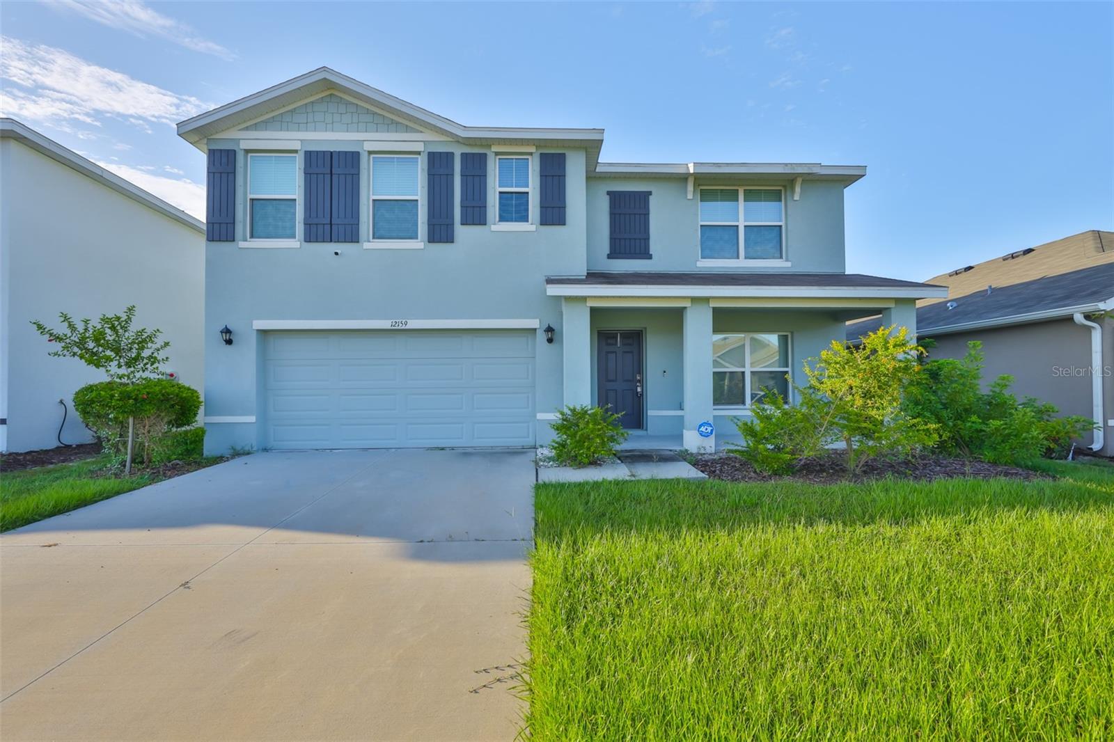 Almost new 5-bedroom, 3-bath home in the desirable Bella Lago community. This thoughtfully designed residence features tile flooring in all living areas and luxury laminate wood flooring in bedrooms and hallways. The chef-inspired kitchen showcases white cabinetry, quartz countertops, a stylish backsplash, stainless steel appliances, and a large pantry. The open-concept plan includes a spacious family room and a versatile space ideal for an office or formal living area. Downstairs there is a guest bedroom and full bathroom for convenience. Upstairs offers a large loft and four additional bedrooms, including a master suite with a large walk-in closet and a dual-sink bathroom with a stand-up shower. Enjoy a private fenced yard with ample room to add a pool. Bella Lago provides resort-style amenities in a fresh, new community setting. Call for more information!