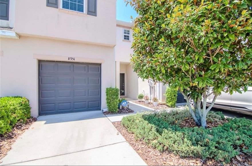 This 2-bedroom, 2.5-bath townhome with a loft and one-car garage is located in the gated Magnolia Park / Harvest Creek Village community and sits on a conservation lot, offering added privacy and natural views.

The home is filled with natural light and features a functional layout with ample storage and generous closet space throughout. The open living and dining area includes laminate flooring and flows into the kitchen, which is equipped with granite countertops, stainless steel appliances, a breakfast bar, and a large pantry. Additional storage is available with a closet under the staircase. Sliding glass doors open to a patio overlooking the conservation area and pond.

Upstairs, the loft provides flexible living space suitable for a home office, study area, or additional lounge. Both bedrooms are generously sized and include private en-suite bathrooms. The owner’s suite features a double-closet layout, double granite vanity, and walk-in shower, while the second bedroom includes a full bathroom and large closet. Laundry is located on the second floor.

Parking includes an attached one-car garage and driveway space. Residents enjoy access to community amenities, including pools, playgrounds, a basketball court, clubhouse, fitness center, dog park, and walking trails.

The property is conveniently located near major highways, shopping, dining, Downtown Tampa, Brandon, Riverview, and MacDill Air Force Base.