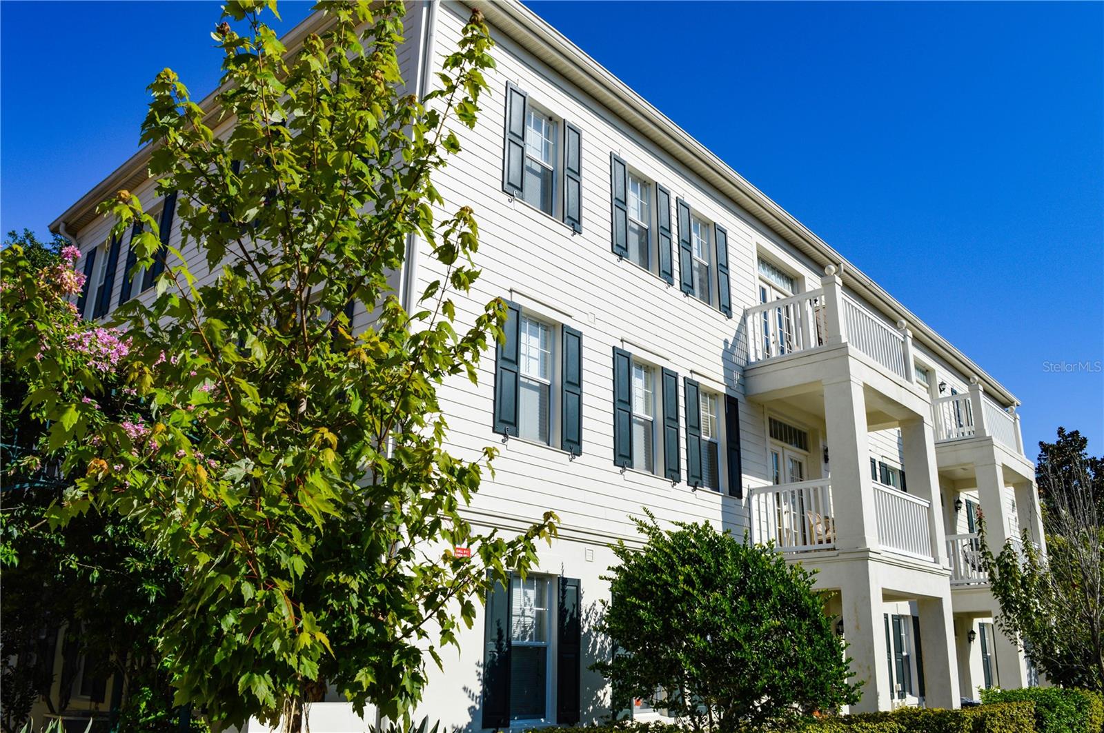 ***COZY 2/2 TOP-FLOOR CELEBRATION CONDO*** This condo is located in the HIGHLY-RATED Siena At Celebration neighborhood! Come see why this community has been sought after for years! This upscale community, designed with a Mediterranean flair, is known for its lush landscapes, scenic views, community pool and fitness center! This TOP-FLOOR condo creates inviting space for relaxation and entertainment. Corner-unit condo means NO top or side neighbors! Sunlight streams in through large windows, illuminating the neutral color palette that accentuates the feeling of tranquility. The unit features two spacious bedrooms. The primary bedroom includes a private ensuite bathroom. In the main area, the stairs lead to a QUAINT LOFT which can be used as a 3rd bedroom, home office, reading nook, or even a creative studio. The unit also features a newly renovated kitchen with GRANITE countertops and an in-unit laundry room for your convenience! The community is located minutes from Celebration Town Center where you can enjoy an array of dining options. From upscale restaurants to cozy cafes, you'll have your pick of flavors and cuisines to explore. Enjoy the numerous green spaces, parks, and trails that Celebration has to offer. Spend your days picnicking by the lake, kayaking, or biking through the scenic landscapes. Golf aficionados can perfect their swing at the nearby Celebration Golf Club. Located just MINUTES from all the major Disney attractions, Orlando International Airport, hundreds of restaurants, outlet shopping, Hwy 417, Hwy 192, Old Town and in close proximity to Celebration Hospital! Schedule your showing TODAY and don't miss the opportunity to own a piece of the Celebration lifestyle!