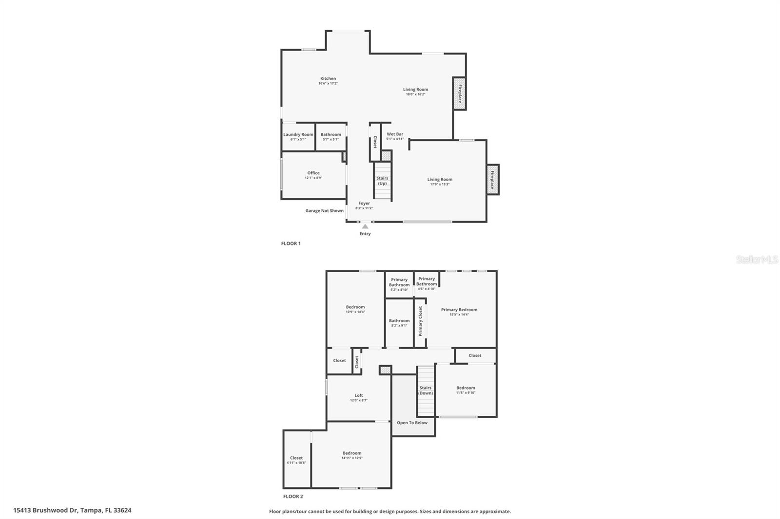 15413 BRUSHWOOD DRIVE