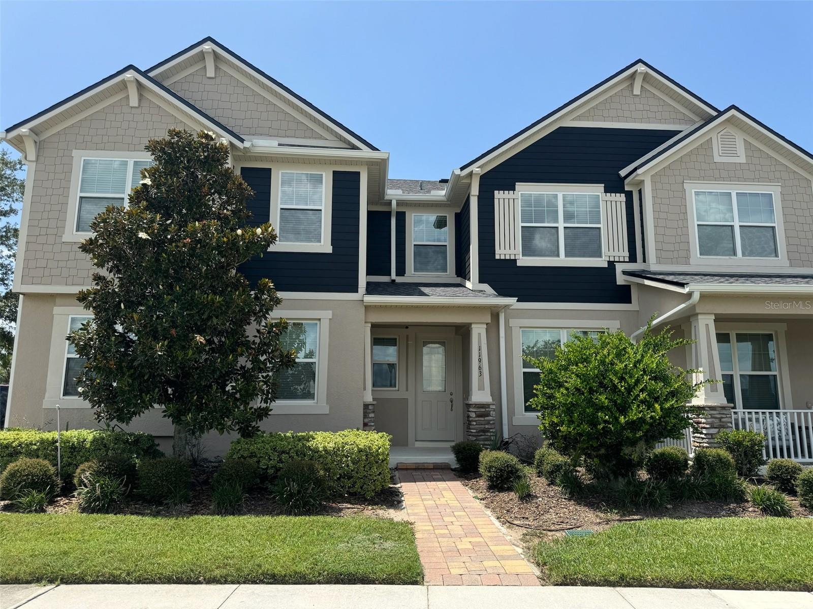 One of the best locations! Windermere Trails Community. This property comes with a lot of upgrades; stainless steal appliances, beautiful ceramic tile throughout the first floor, 3 beds, 2 1/2 bath, 2 car garage. Walking distance to Publix and more. It won't last long, this community is highly desirable with community amenities including a pool, splash park, open air pavilion, playground, and dog park. Its unparalleled location offers easy access to the Disney parks and major roadways. Schools at Windermere Trails are among the top-rated in the state.