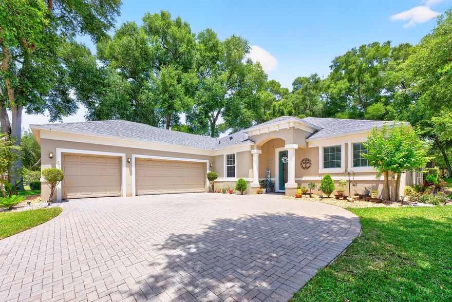 One or more photo(s) has been virtually staged. Seller may consider buyer concessions if made in an offer ~ Welcome to your HOME SWEET ‘POOL’ HOME! FRESH INTERIOR PAINT (2026), a NEW ROOF (2024), NEW ROCK & LANDSCAPING REFRESH (2024), and a NEW A/C (2022) set the stage for this beautifully updated pool home in the sought-after GATED community of Wekiva Run in Apopka! Perfectly positioned on a spacious .34 ACRE ~ CORNER LOT with mature trees and elevated land, this single-story 4-bedroom, 2-bath floor plan delivers the ideal combination of versatile space, functionality, and OUTDOOR LIVING with a highly desirable layout designed for everyday living and entertaining alike. From the moment you arrive, the refreshed landscaping, inviting curb appeal, and oversized lot make a lasting impression. Inside, WOOD-LOOK TILE FLOORING flows throughout the home, complemented by fresh neutral paint, a gorgeous updated kitchen that includes a built in WINE FRIDGE, light-filled living spaces that feel warm, open, and MOVE-IN READY. The layout offers a natural flow between the main living areas and the outdoor retreat, making it easy to enjoy true Florida indoor/outdoor living. Step outside to an AMAZING OUTDOOR ENTERTAINING AREA where a COVERED LANAI overlooks the SCREENED POOL, fenced backyard, and generous yard space framed by mature landscaping. The pool area has been meticulously maintained with the pool deck painted, sanded, and resealed in (2023), along with a NEWER POOL PUMP, light fixture, filter, and cartridge also installed (2023). One of the standout features of this home is the incredible hobbyist DREAM GARAGE – fully UNDER AIR with extensive upgrades throughout. The garage includes epoxy flooring with sealing and painting completed in (2019), upgraded quiet SMART GARAGE DOOR OPENERS (2021), dedicated 120v 4-bank outlets installed in (2021), overhead storage racks and shelving added in (2022), plus separate garage power from the main house for added functionality and convenience. Even the driveway received a refresh with the concrete border replaced, sanded, and sealed in (2023). Residents of Wekiva Run enjoy an unmatched lifestyle with THREE GATED ENTRANCES, two large community parks, neighborhood events, playgrounds, and spacious homesites that create an inviting community feel. Zoned for TOP-RATED SCHOOLS and conveniently located near SR-429, this home offers easy access to Orlando, Sanford, shopping, dining, gas stations, area attractions, and Disney Parks while still enjoying the peaceful charm of Apopka living. Call today to schedule your tour and fall in love with Parkside Meadow Drive!