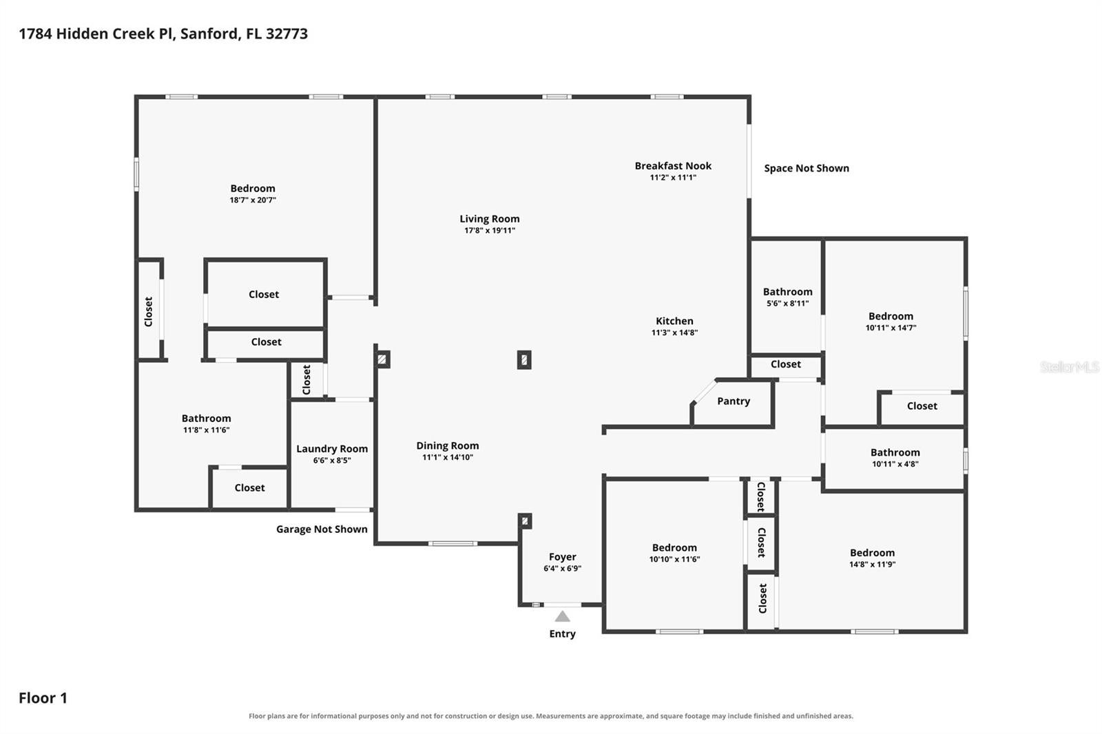 1784 HIDDEN CREEK PLACE