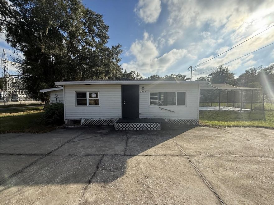 Rare opportunity on 0.60 acres in the heart of Lakeland—a centrally located property offering exceptional redevelopment and renovation potential. This 1960 frame home has already been taken down to the studs and floor joists, providing a clean slate for investors, builders, or owner-occupants looking to customize or rebuild. The structure offers 1,662 total square feet under roof (1,260 prior heated square feet) and includes valuable existing improvements such as a screened in-ground swimming pool, hardscape driveway, and an intact storage shed- features that add immediate value and reduce redevelopment costs. Set on an oversized lot with room to expand, this property is ideal for those seeking a fix-and-build project, new construction opportunity, or a renovation in an established Lakeland location with easy access to shopping, dining, major roadways, and city amenities. Opportunities like this- large lot, central location, existing infrastructure, and pool- are increasingly rare. Bring your vision and create something special. It’s good to be home.