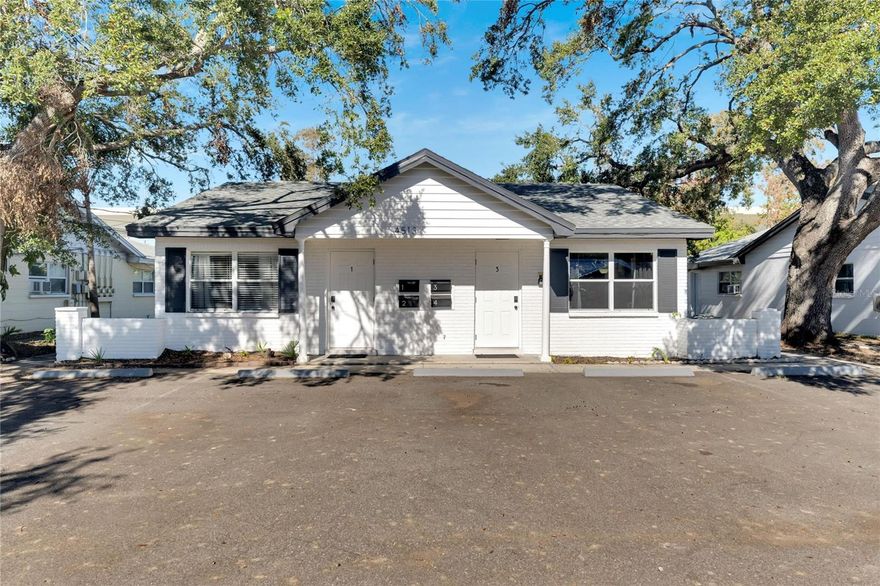 Located just steps from the Westshore Marina District, this fully renovated quadplex is a standout opportunity. Each unit has been completely updated to include modern finishes, custom accent walls, LED bathroom mirrors, and stylish furnishings—all designed for maximum comfort and appeal. It doesn't just stop with the interior because this property includes a private dog park, plus a shared basketball court and 3 hole mini golf course. These enhanced exterior features when operating a short term rental or Airbnb, will truly make this a top choice for travelers, tourists, and professionals. With a high occupancy rates and proximity to Tampa’s top attractions, dining, and transit, this can be your next high-performing asset in one of South Tampa’s most desirable neighborhoods. Whether you're a seasoned investor looking to expand your current portfolio or a newcomer thats seeking a promising entry into the Tampa Bay market, this property presents an exceptional opportunity with growth for long-term success!