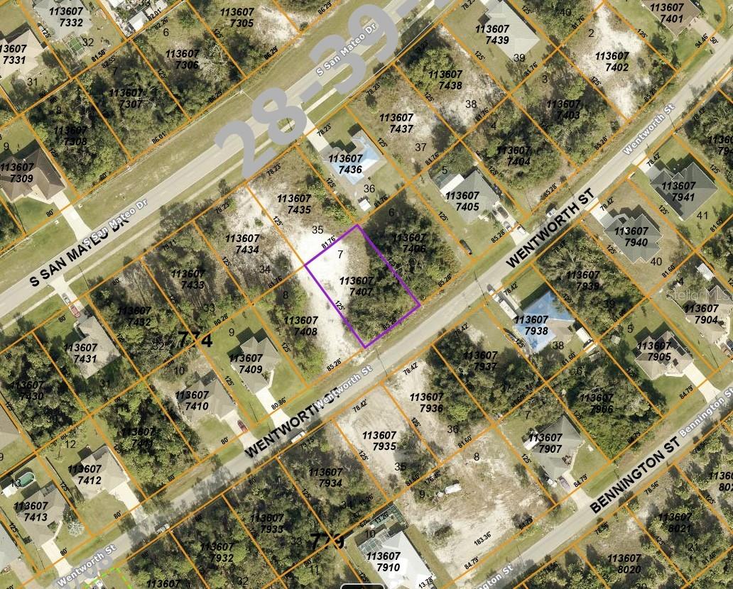 Build your Dream Home on this over-sized vacant lot located in the the growing area of North Port, FL. The adjacent lot is also for sale, giving you an over-sized double lot. Convenient to the pristine beaches of Venice. This prime piece of real estate offers the ideal blend of coastal living and suburban tranquility, giving you easy access to Sun, Surf & Sand. There is plenty of space to build a home tailored to your wants & needs. Conveniently located near shopping, dining, and recreational facilities, you'll enjoy the best of both worlds, beachside serenity and urban convenience. North Port is known for its friendly community and vibrant local culture, making it the perfect place for families and individuals alike. Enjoy outdoor activities such as boating, worldclass fishing, and hiking with parks and nature reserves nearby.