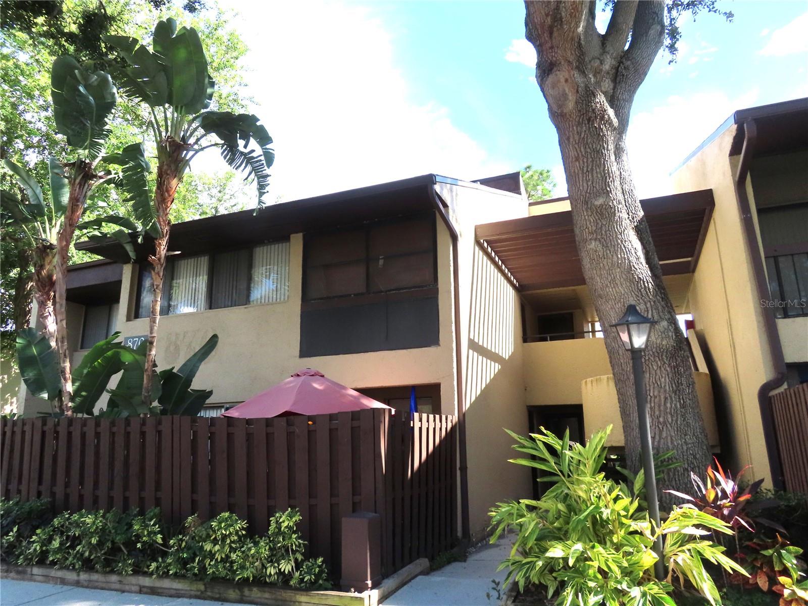 Come and see this top floor unit that faces the lake where you can sit out on your balcony and enjoy the view and the warm tropical breezes. You will never hear footsteps again being on the top floor. There are 2 pools in the community.