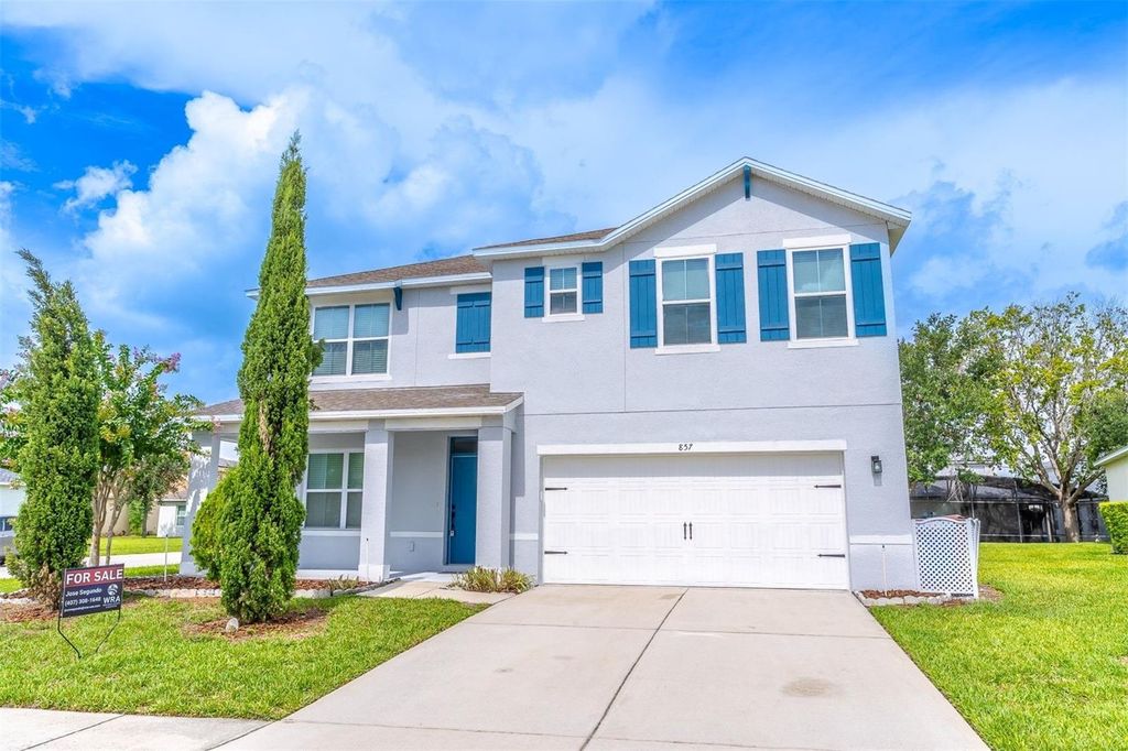 Photo of 857 Sheen Circle, Haines City, FL 33844 (MLS # O6426705)
