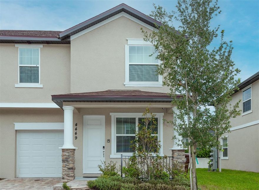 4449 Summer Flowers Place in Kissimmee, FL 34746 is a charming 4-bedroom, 2.5-bath townhome located in a quiet, gated community. This home offers a cozy and functional layout with a spacious living area and a private outdoor space. It’s conveniently situated near shopping, dining, and popular attractions like Disney and Old Town. Ideal for families or as a vacation home, it combines comfort with a great location.