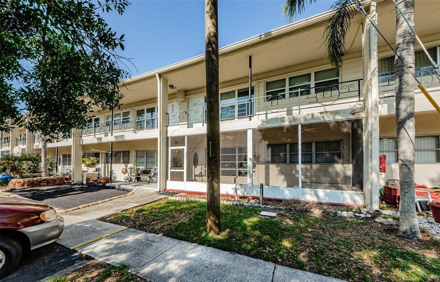 One or more photo(s) has been virtually staged. Welcome to Your Florida Retreat! Discover comfort and potential in this charming ground-floor condo, nestled in the desirable 55+ community of Clearview Oaks in Kenneth City. This 2-bedroom, 1-bathroom unit offers over 1,100 square feet of living space, room to spread out.
Step inside to find a welcoming screened front porch – the perfect place to sip your morning coffee or unwind with a good book in the evening breeze. The spacious Florida room at the rear of the unit is ideal for entertaining guests or simply enjoying a quiet afternoon, and it conveniently houses your in-unit washer and dryer.
While the condo could use a little TLC, it presents a fantastic opportunity to customize the space to your taste and style. The smart layout and generous square footage provide the perfect foundation for creating a cozy, stylish home that fits your vision.
Clearview Oaks offers a peaceful, friendly atmosphere and is centrally located near shopping, dining, and some of the area's most beautiful beaches. Whether you're looking for a seasonal getaway or a full-time residence, this condo combines great value, a prime location, and endless potential.
Don’t miss your chance to own a piece of the Florida lifestyle – schedule your showing today and imagine the possibilities!